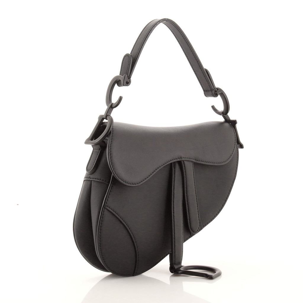 Ultra Matte Saddle Handbag Leather Mini
