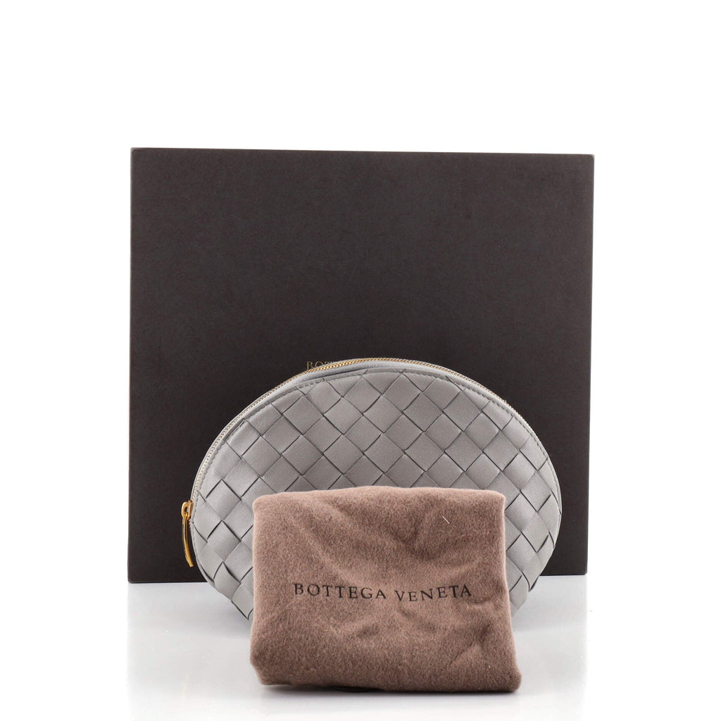 Cosmetic Case Maxi Intrecciato Leather