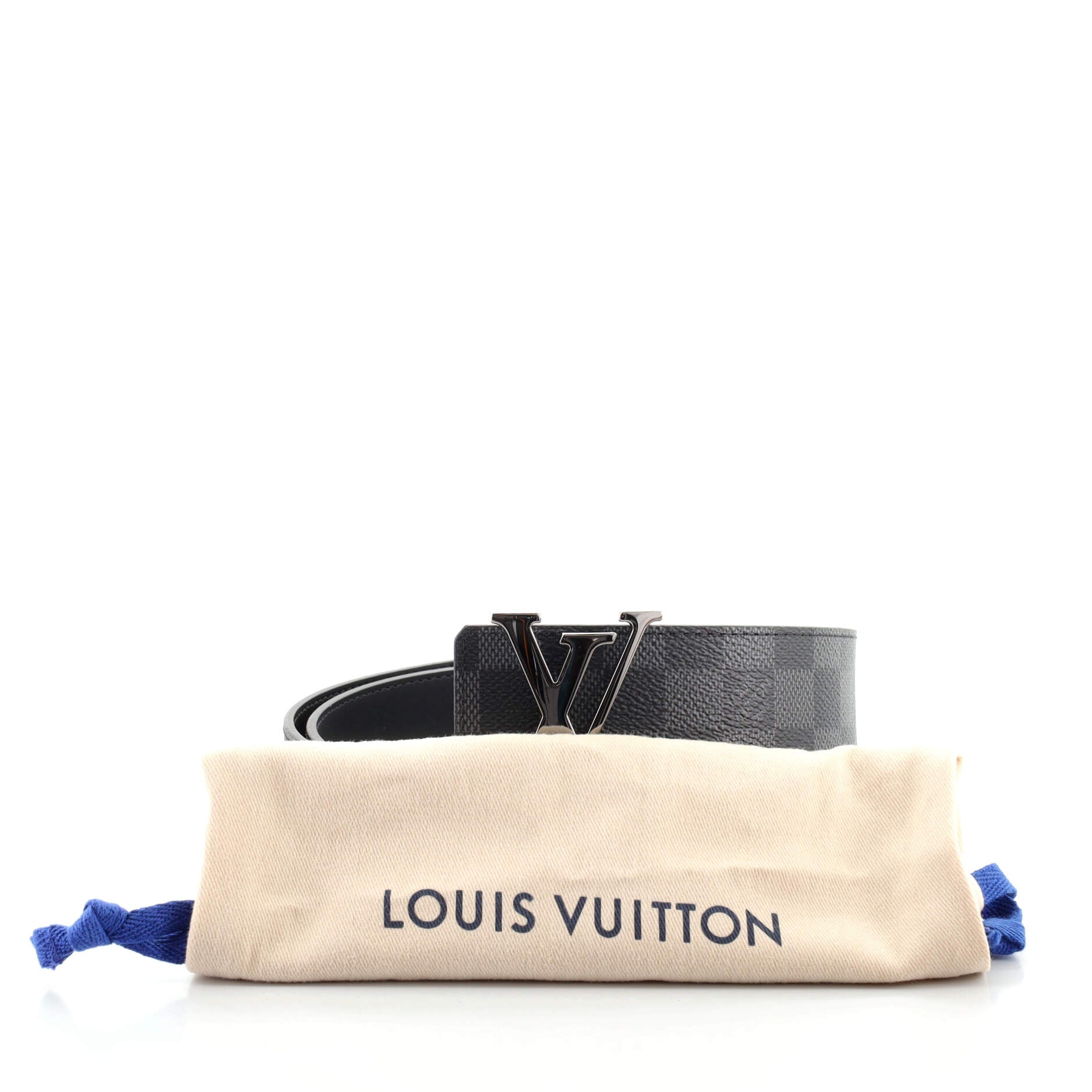 LV Initiales Belt Damier Wide 100