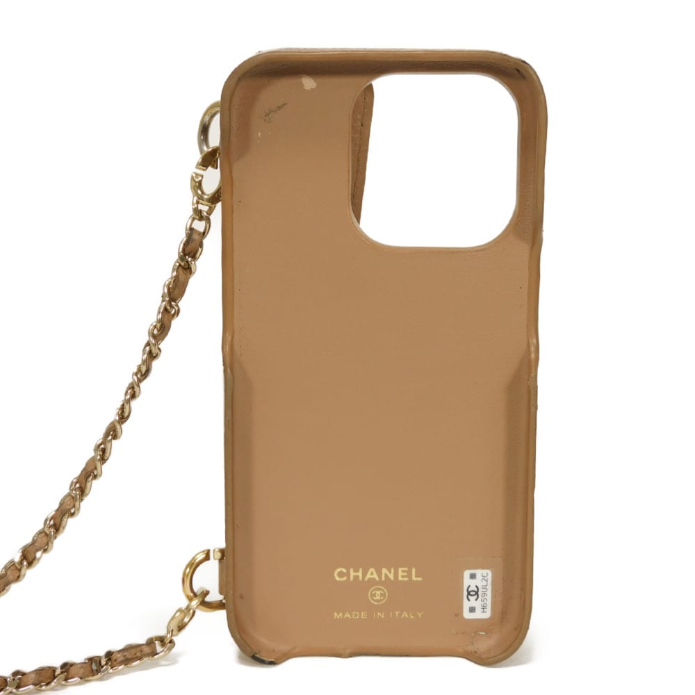 Chanel Matelassé Caviar Skin Smartphone Case
