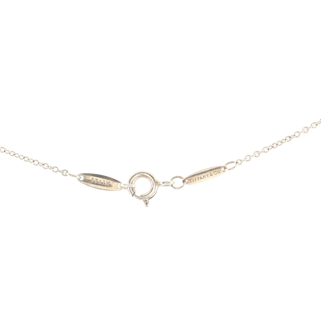 Elsa Peretti Open Heart Pendant Necklace Sterling Silver 16mm