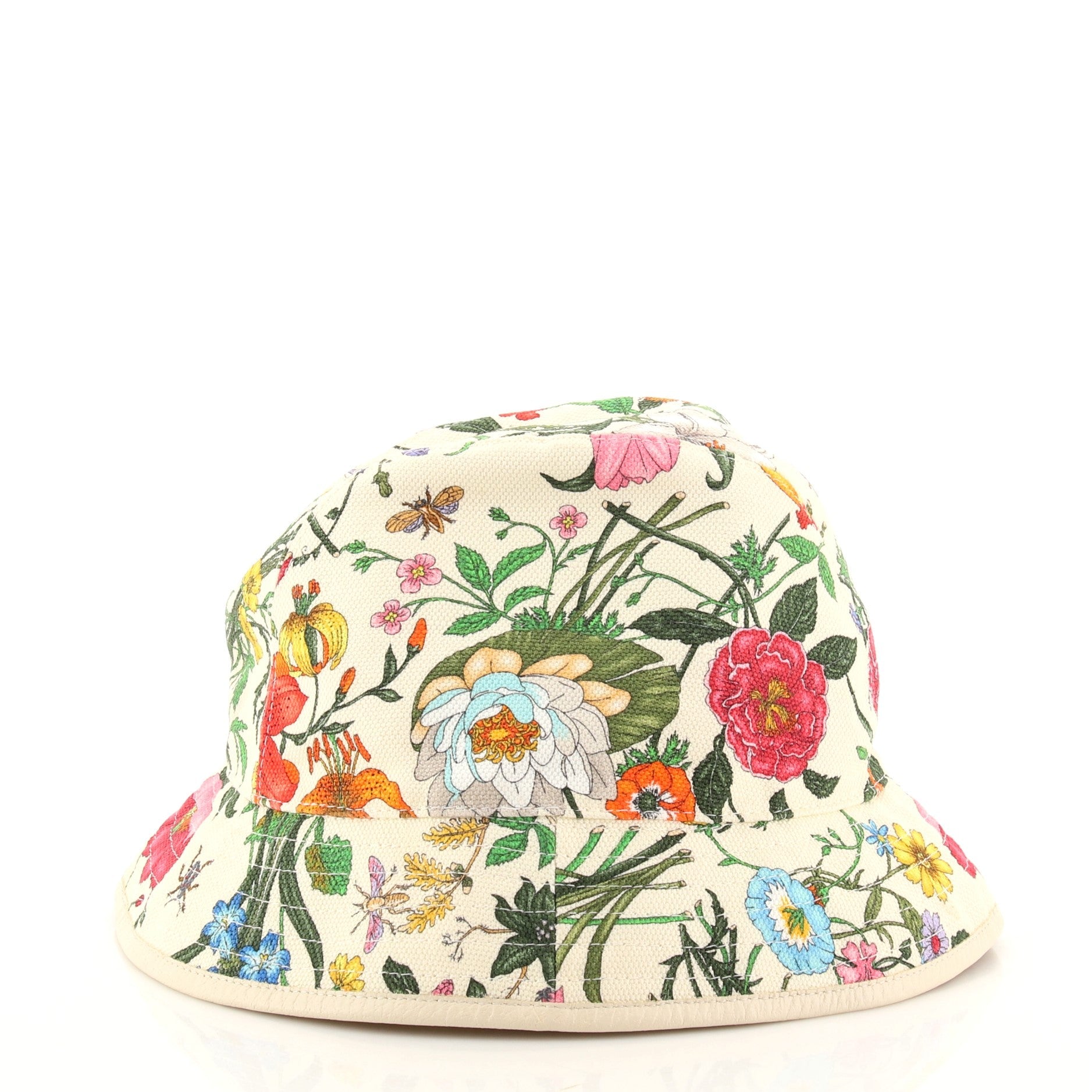 Bucket Hat Flora Canvas Small