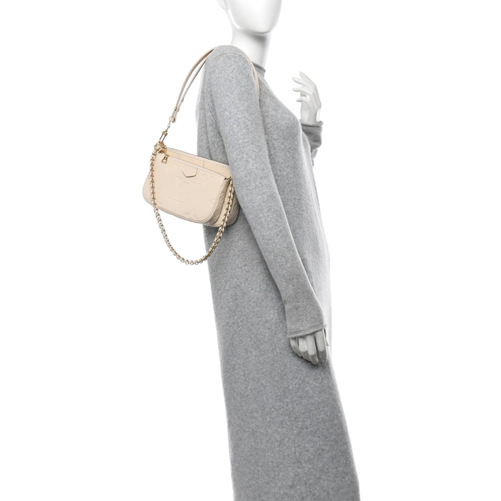 Empreinte Monogram Giant Multi Pochette Accessories Cream