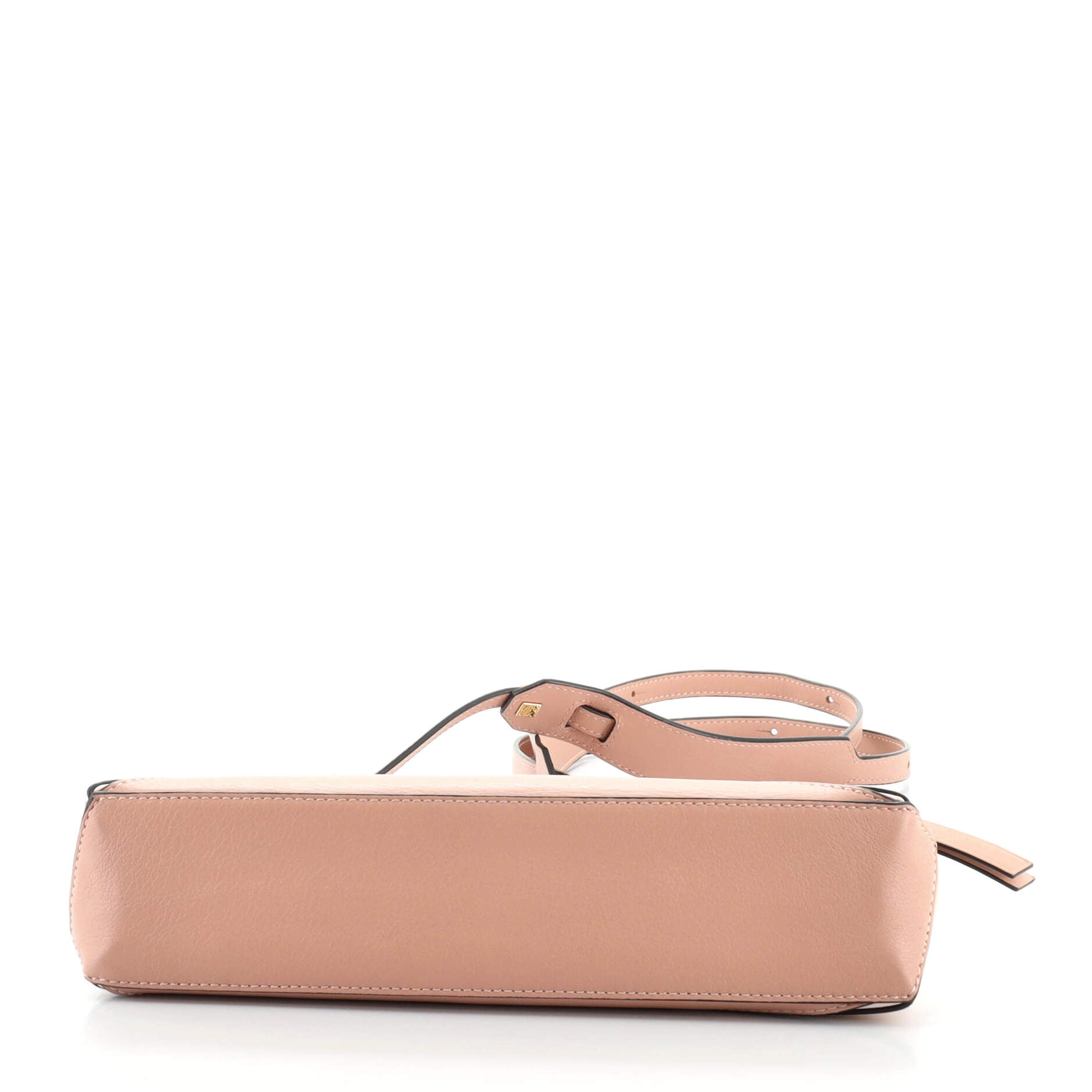 Puzzle Pochette Bag Leather with Suede Mini