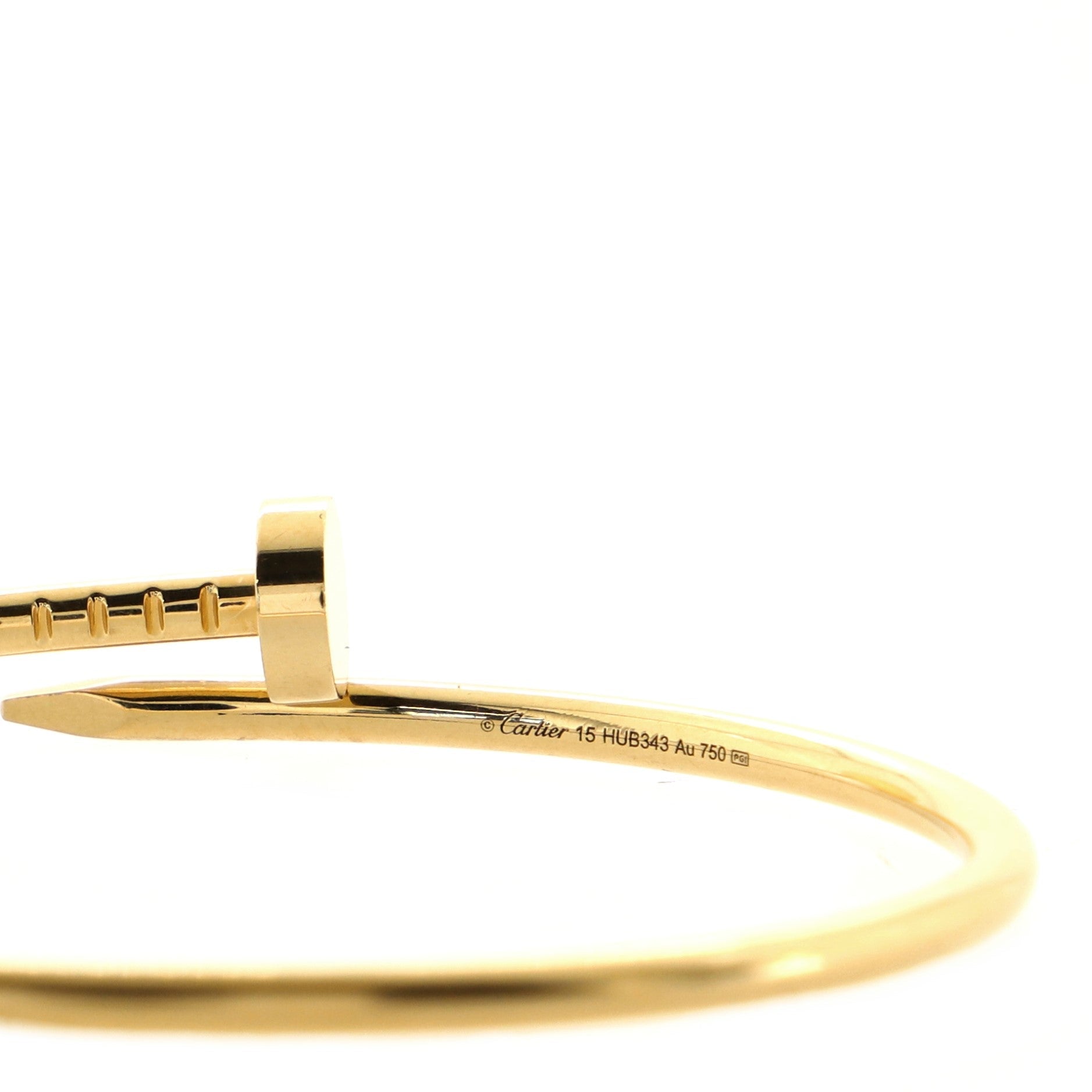 Juste un Clou Bracelet 18K Yellow Gold Small