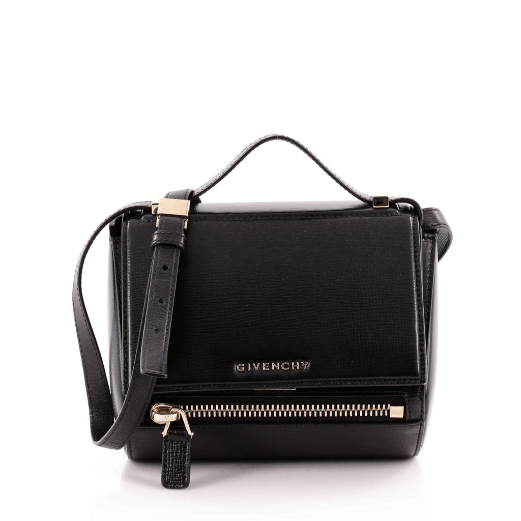 Pandora Box Handbag Leather Mini