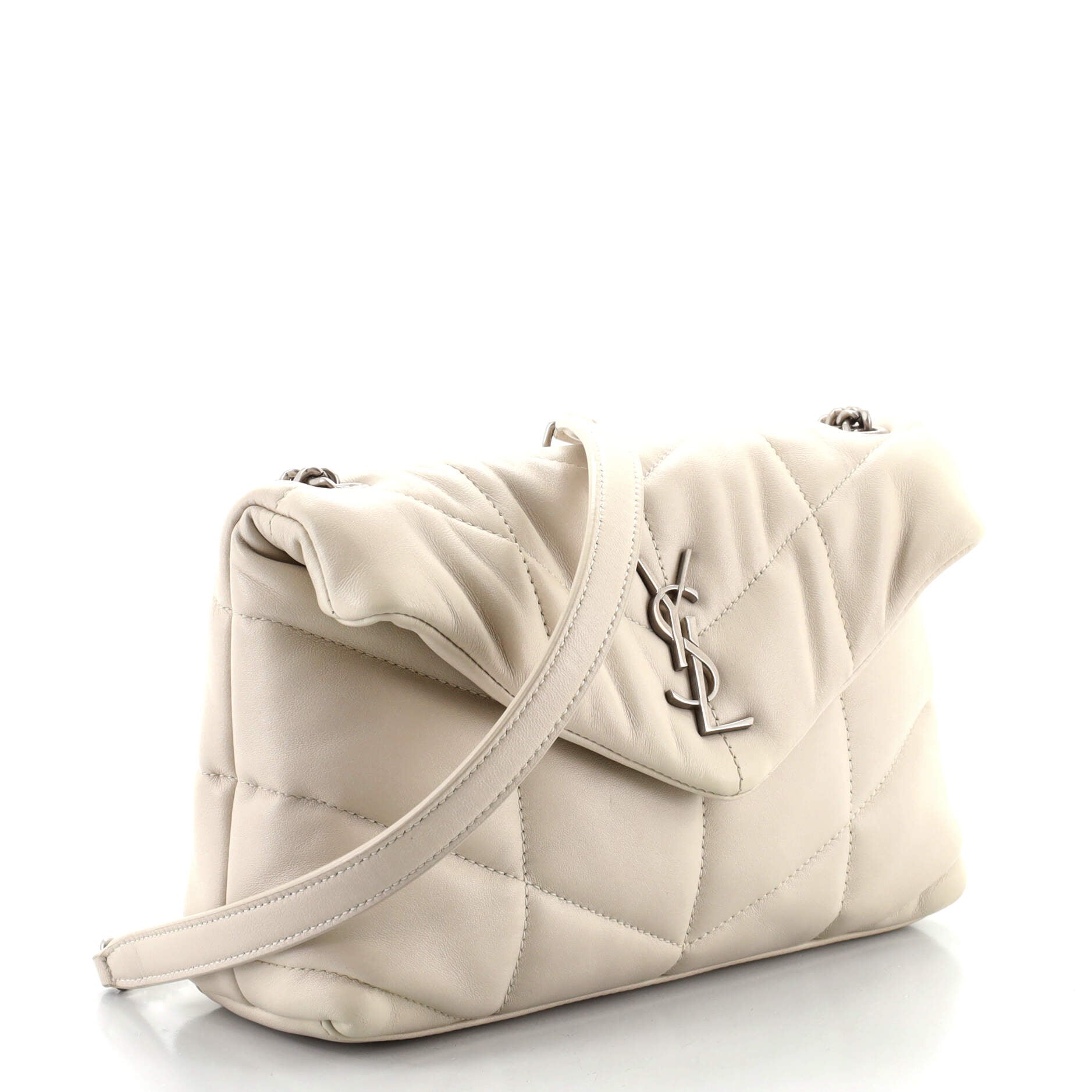 LouLou Puffer Shoulder Bag Quilted Leather Mini