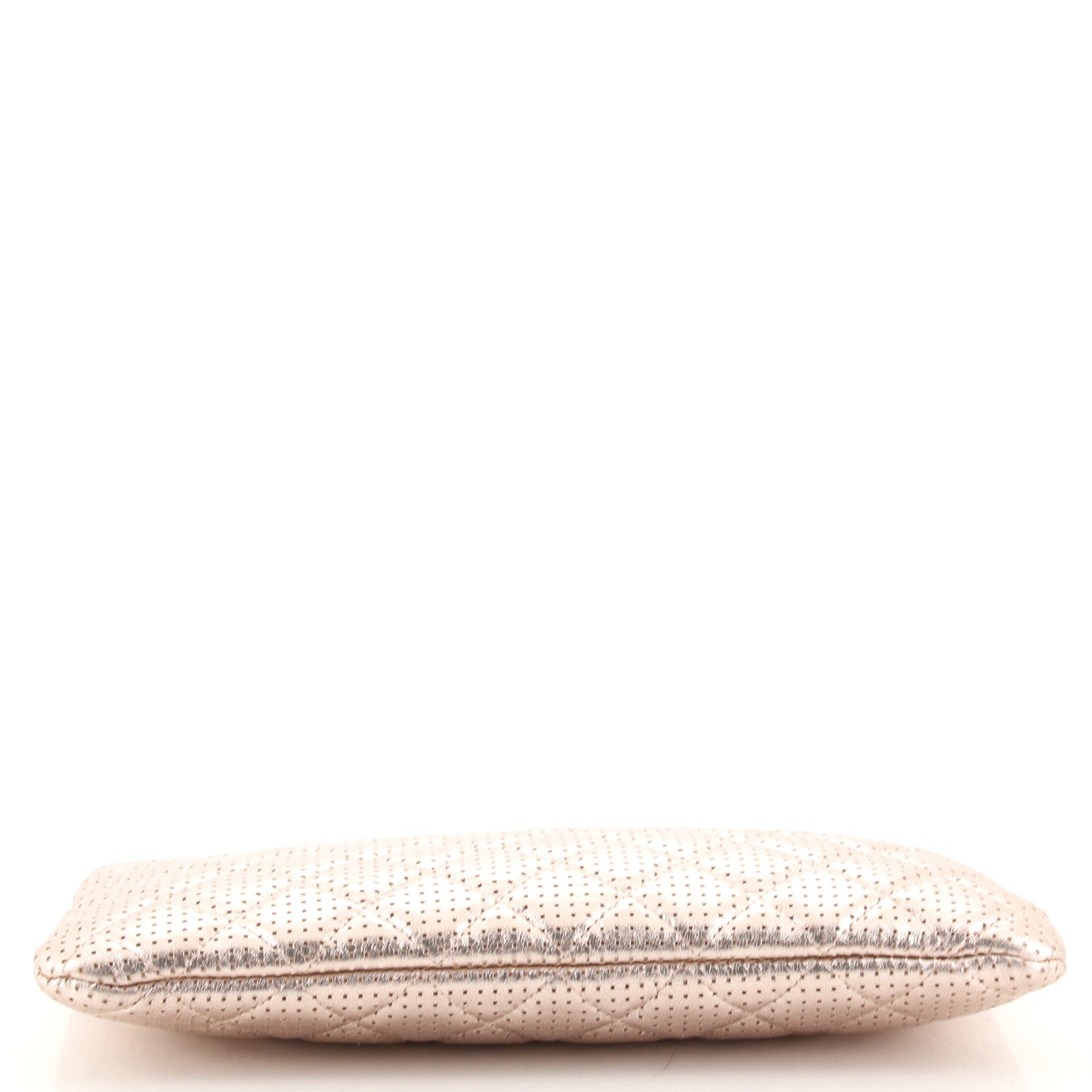 O Case Clutch Quilted Perforated Lambskin Medium