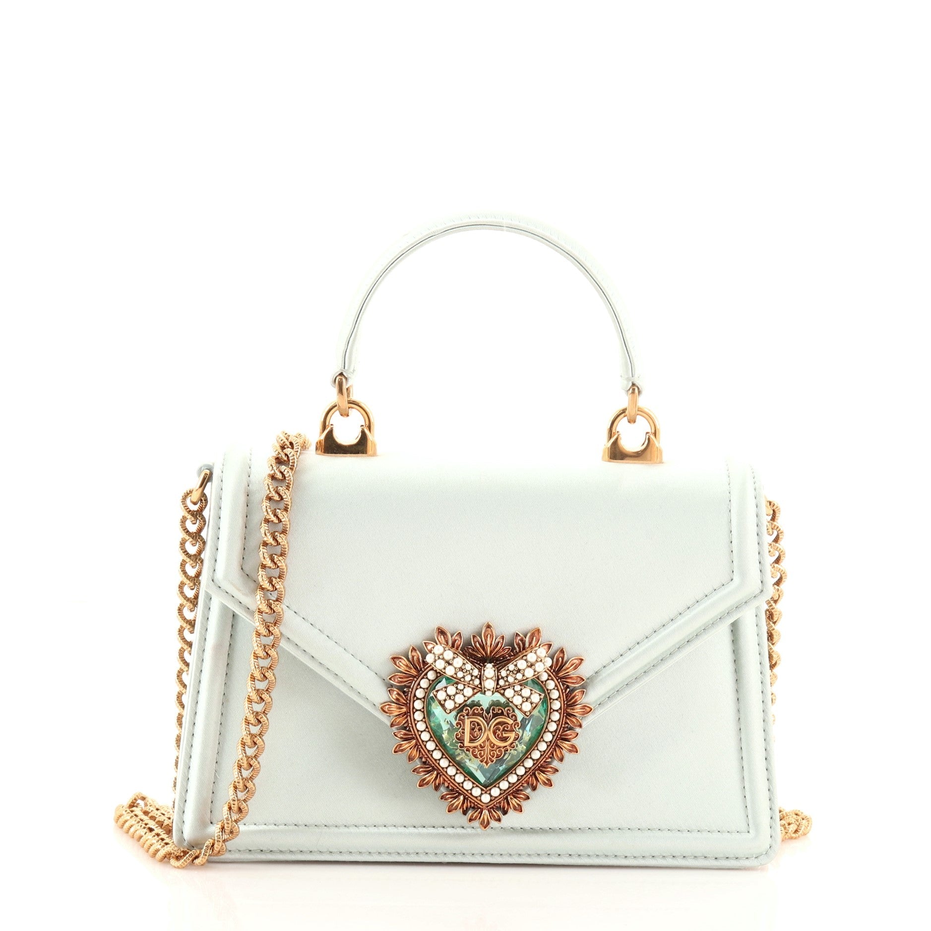 Devotion Top Handle Bag Satin Mini