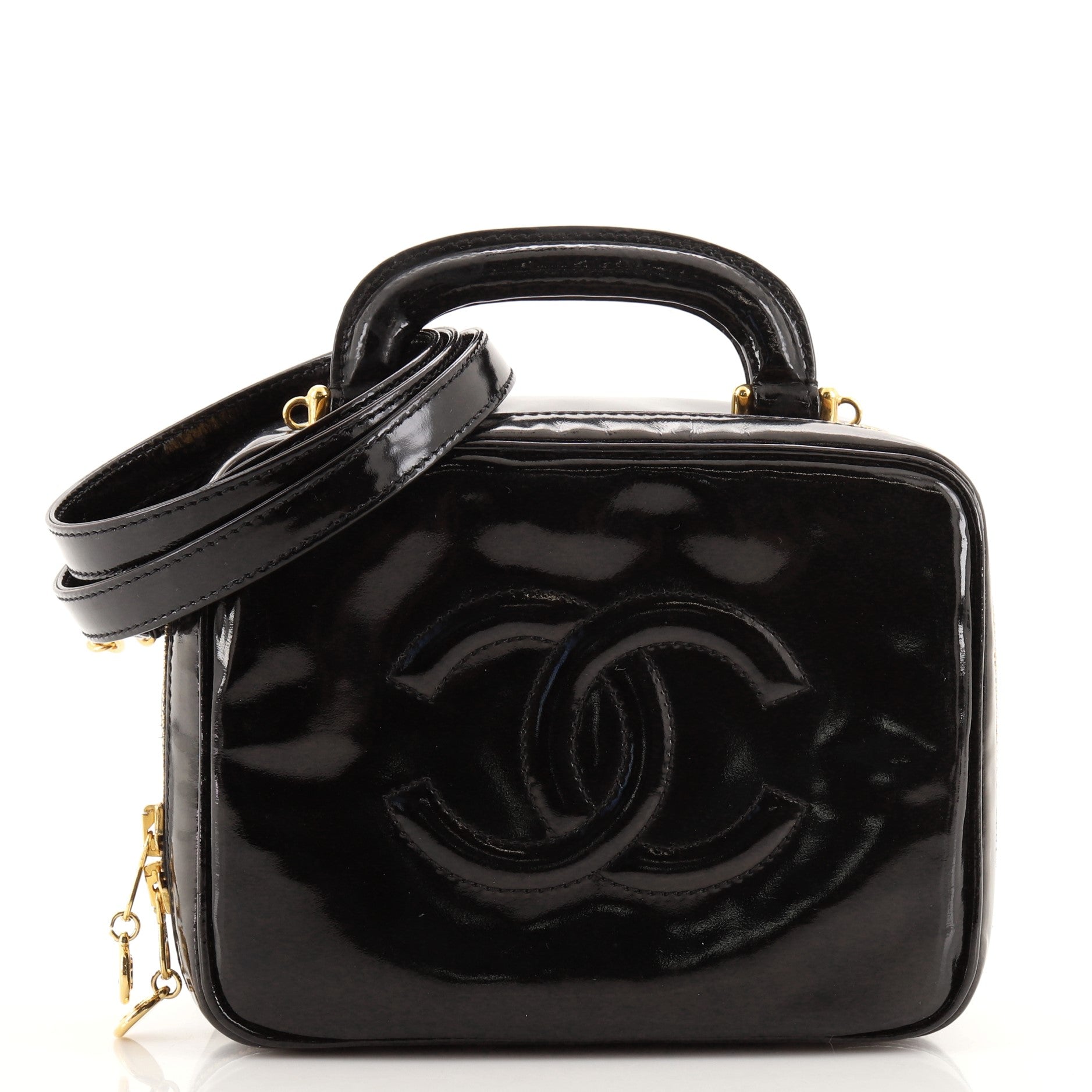 Vintage Timeless Zip Around Vanity Case Patent Mini