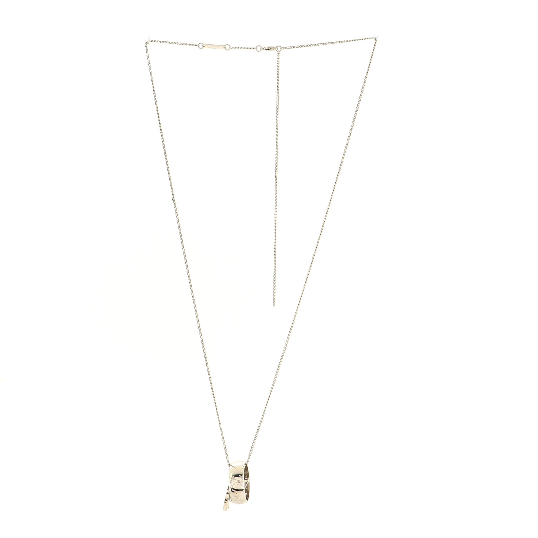 Monogram Charms Necklace Metal
