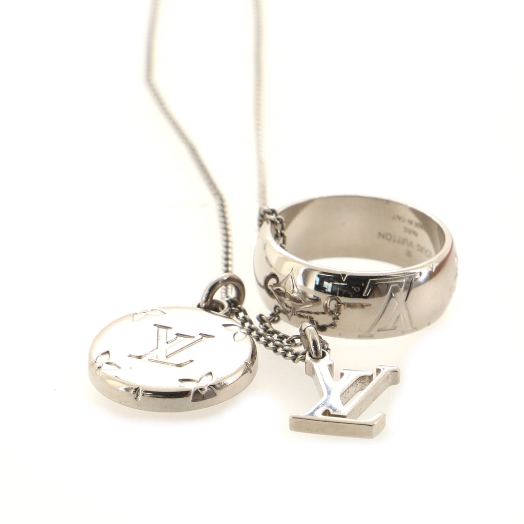 Monogram Charms Necklace Metal
