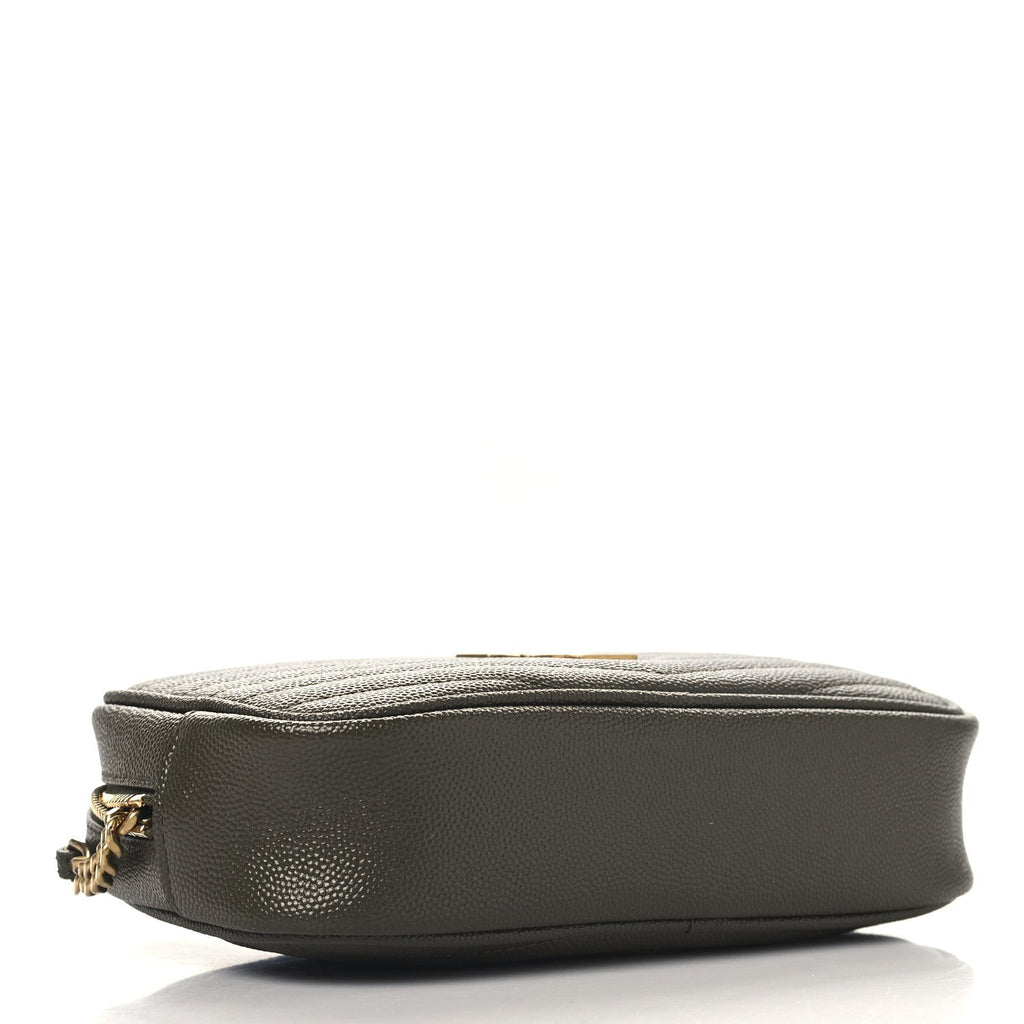 Grain De Poudre Matelasse Monogram Mini Lou Camera Bag Seaweed