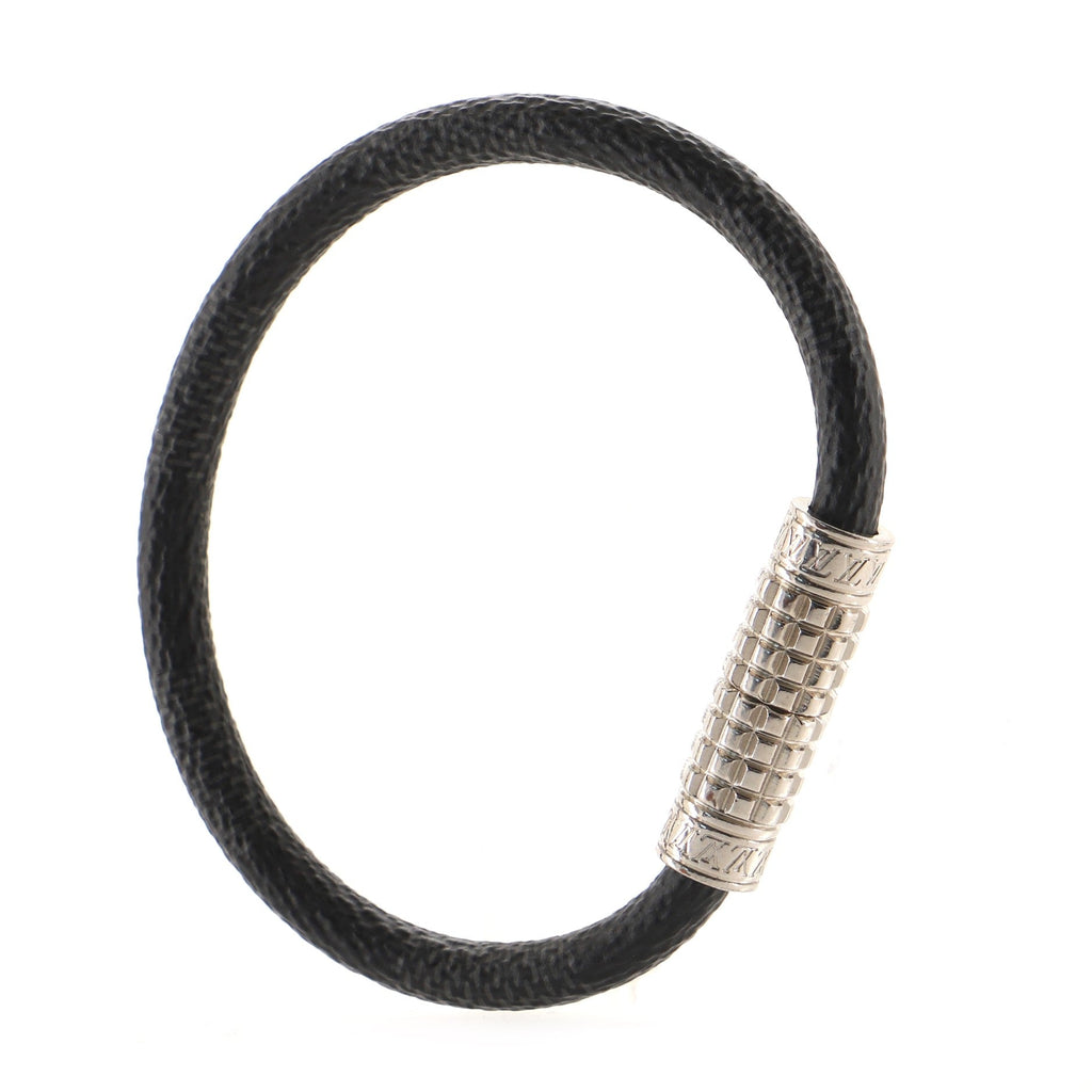 Digit Bracelet Damier Graphite