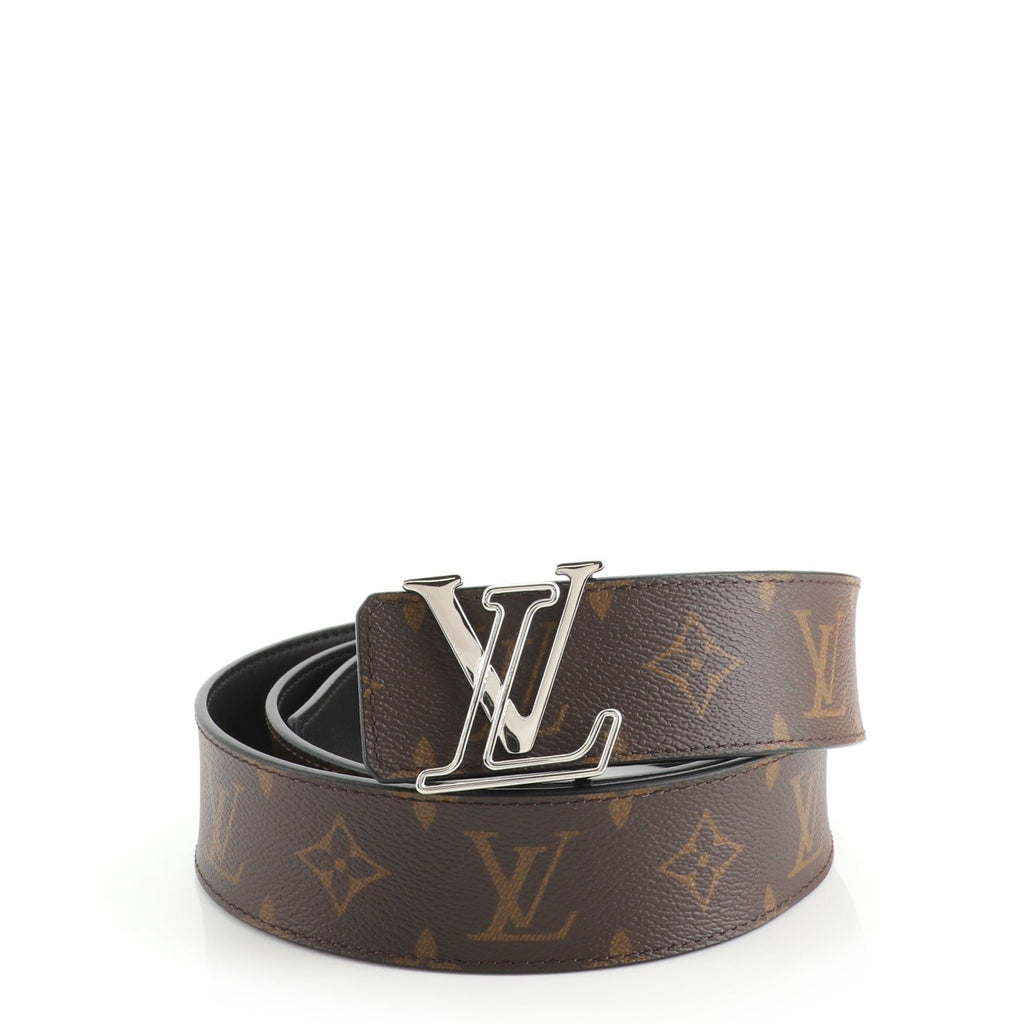 LV Initiales Reversible Belt Monogram Canvas and Leather Wide 110