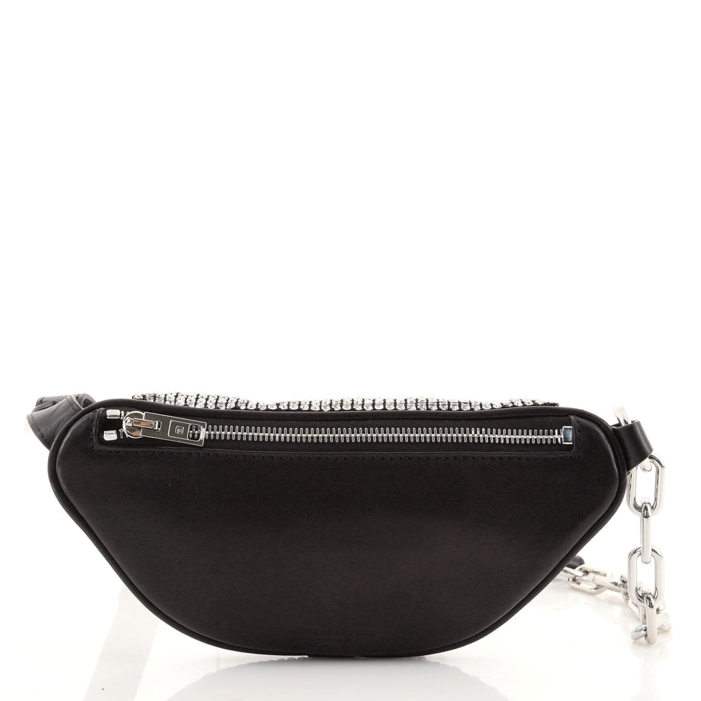 Attica Waist Bag Leather and Crystals Mini