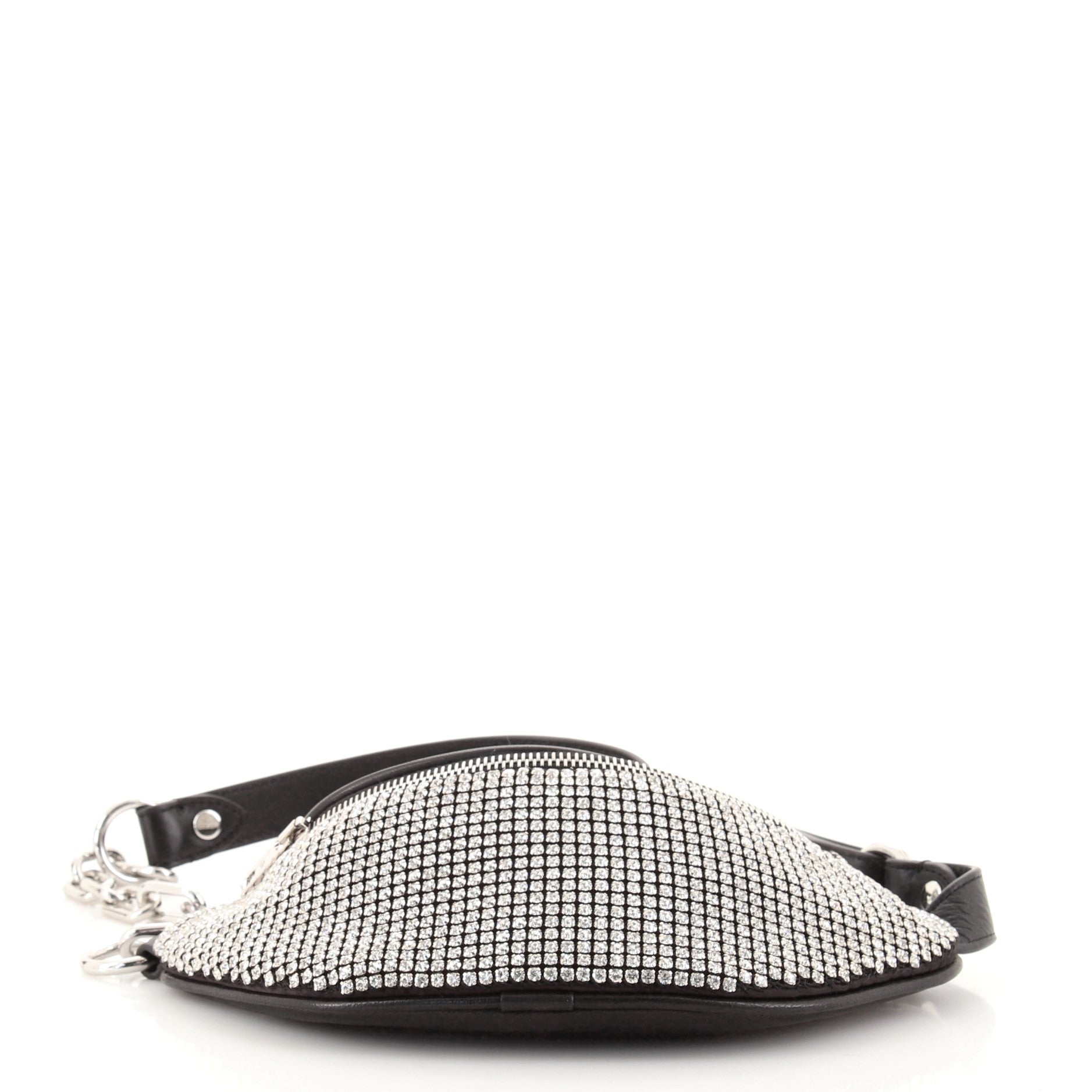 Attica Waist Bag Leather and Crystals Mini