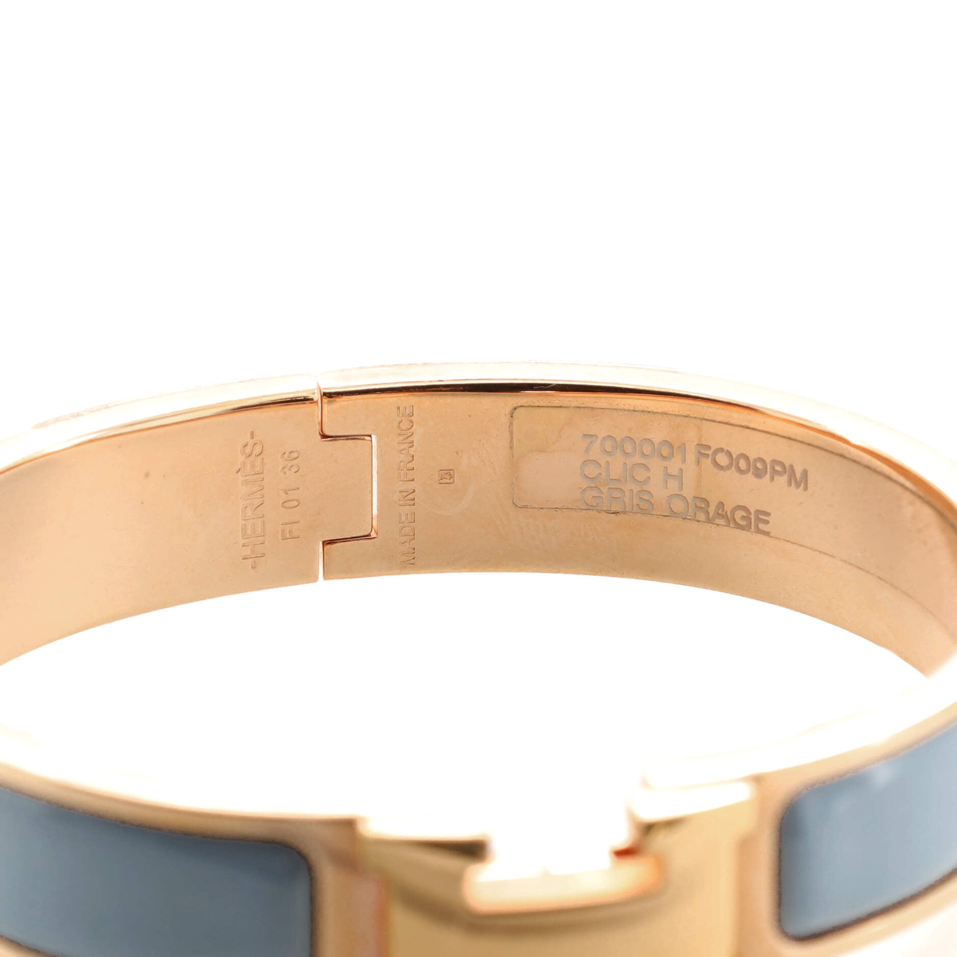 Clic H Bracelet Enamel Narrow