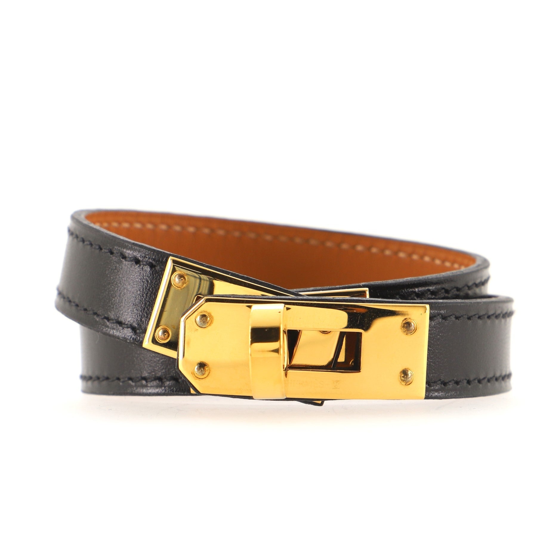 Kelly Double Tour Bracelet Leather