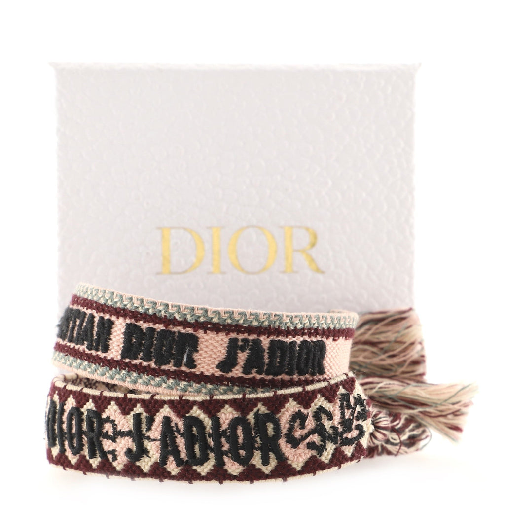 J'Adior Friendship Bracelet Set Woven Cotton Thin