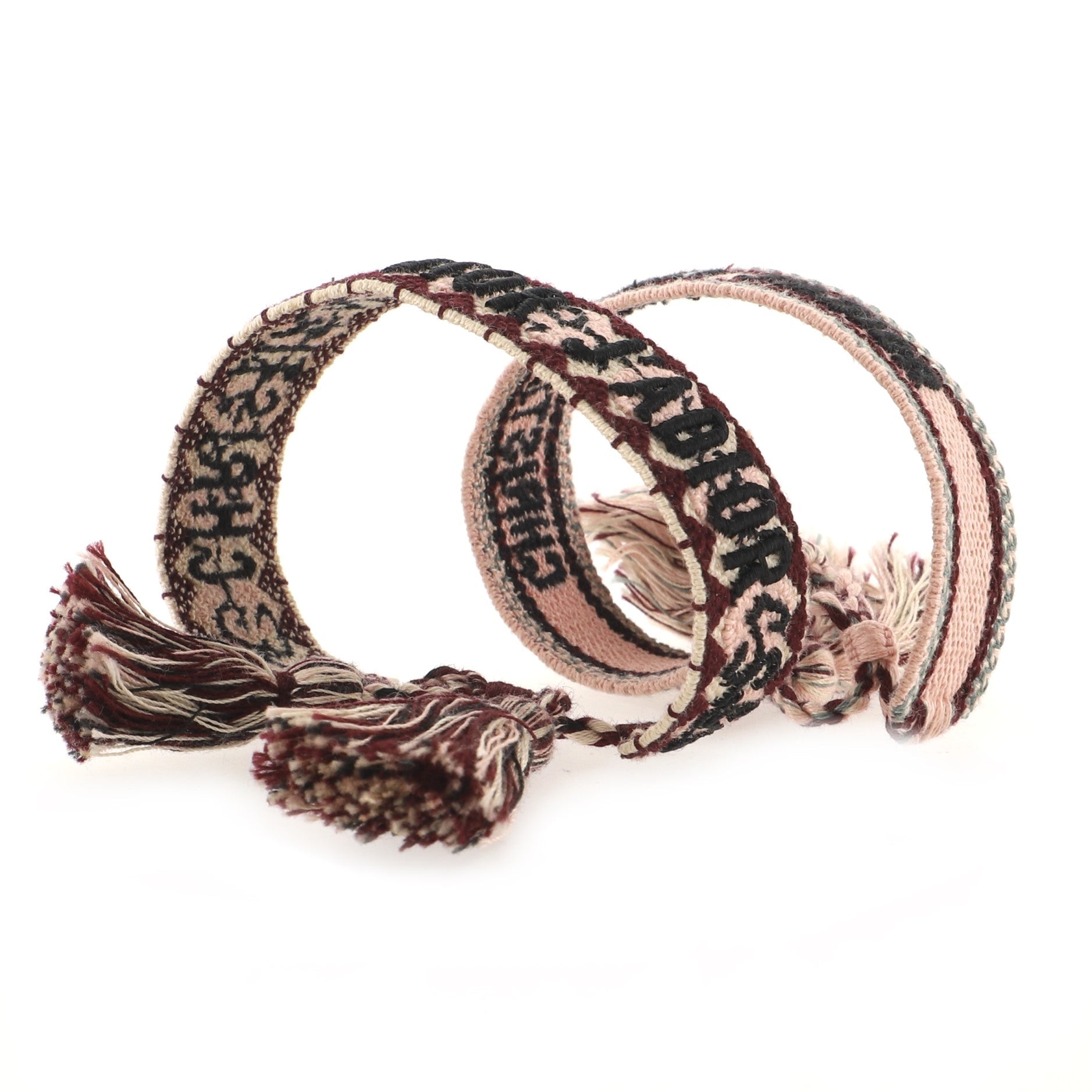 J'Adior Friendship Bracelet Set Woven Cotton Thin