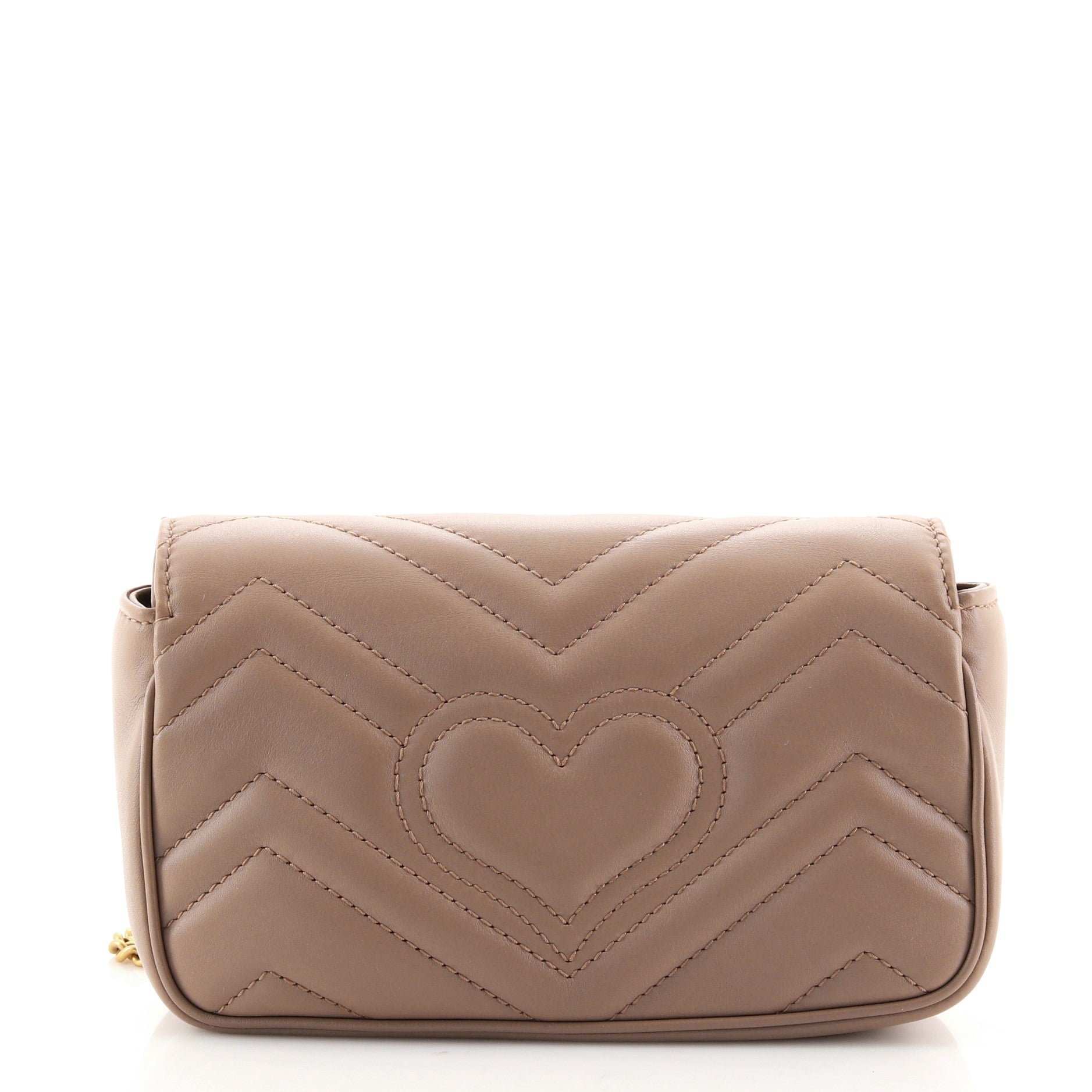 GG Marmont Flap Bag Matelasse Leather Super Mini