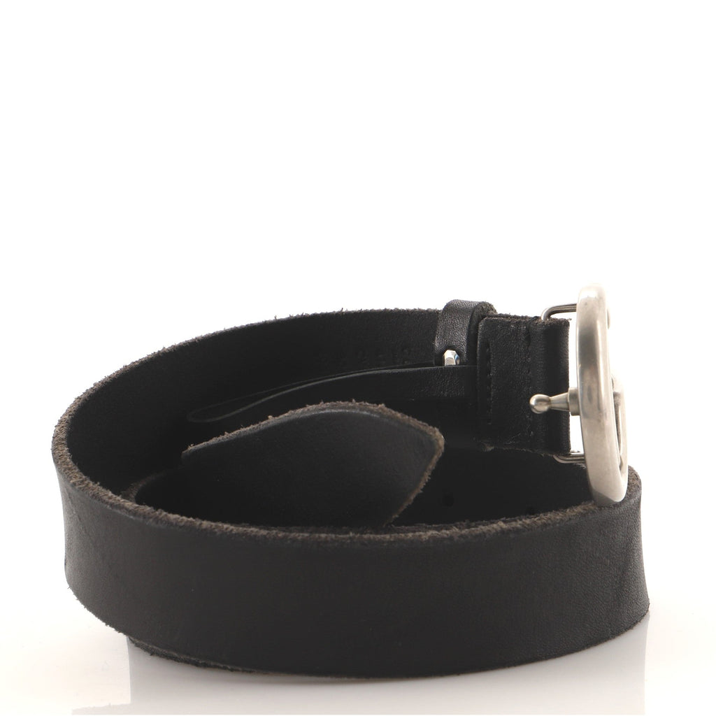 GG Marmont Belt Leather Thin 80