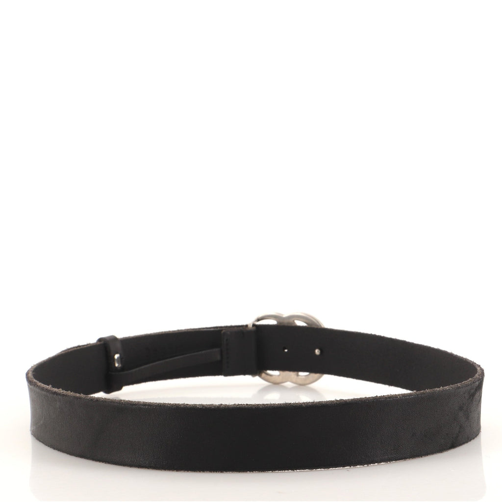 GG Marmont Belt Leather Thin 80