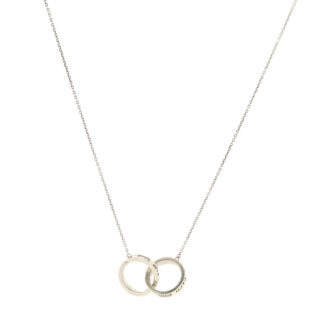 1837 Interlocking Circles Pendant Necklace Sterling Silver Small
