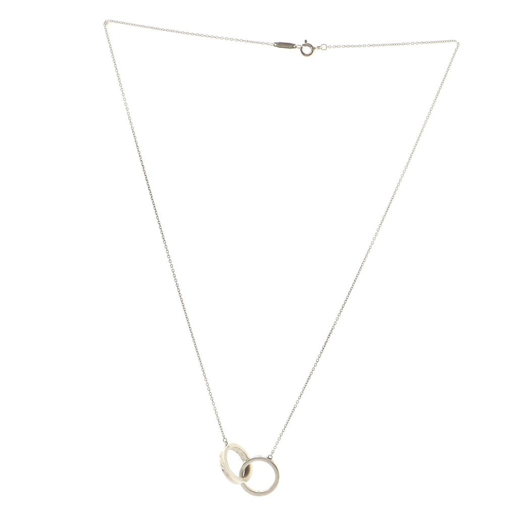 1837 Interlocking Circles Pendant Necklace Sterling Silver Small