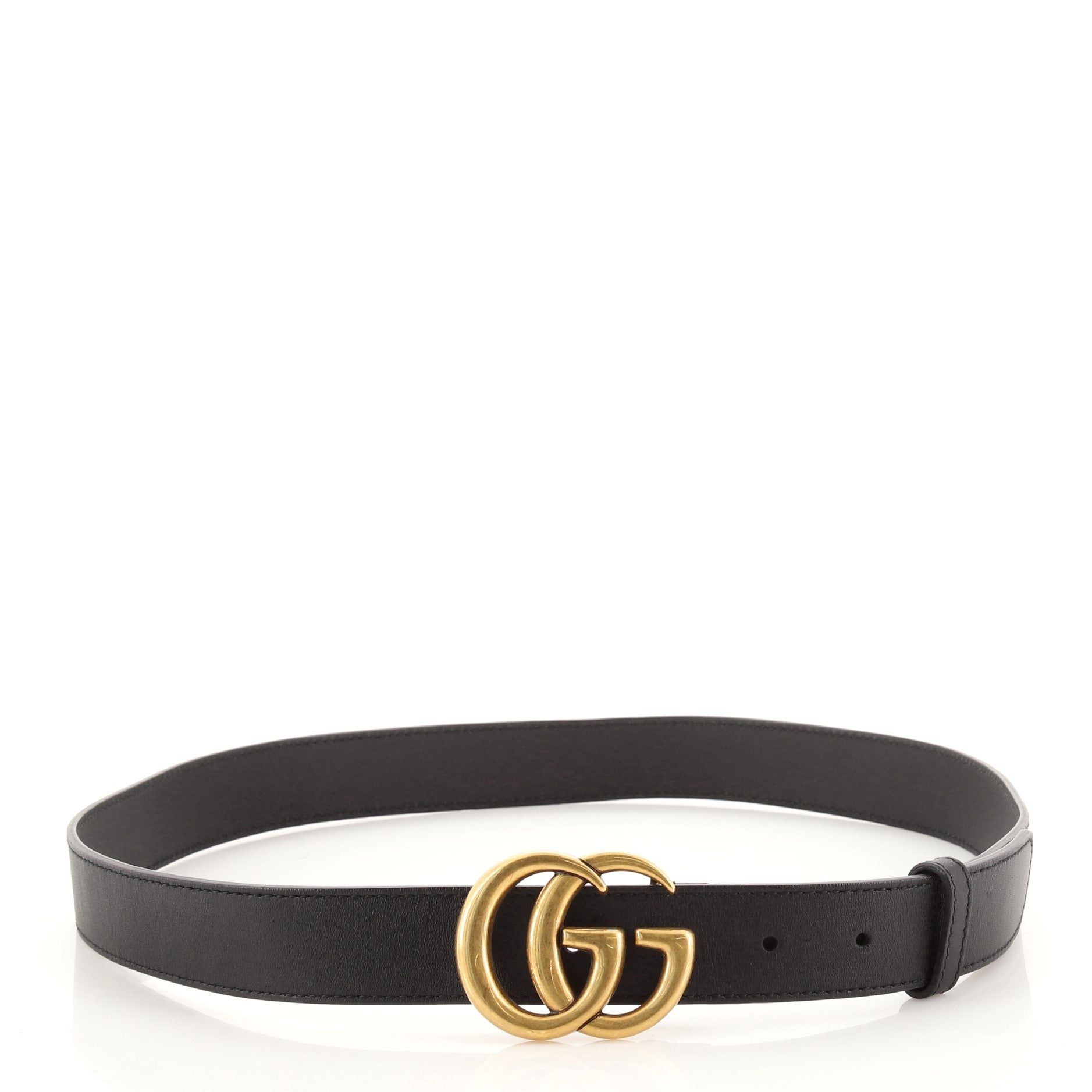 GG Marmont Belt Leather Thin 95