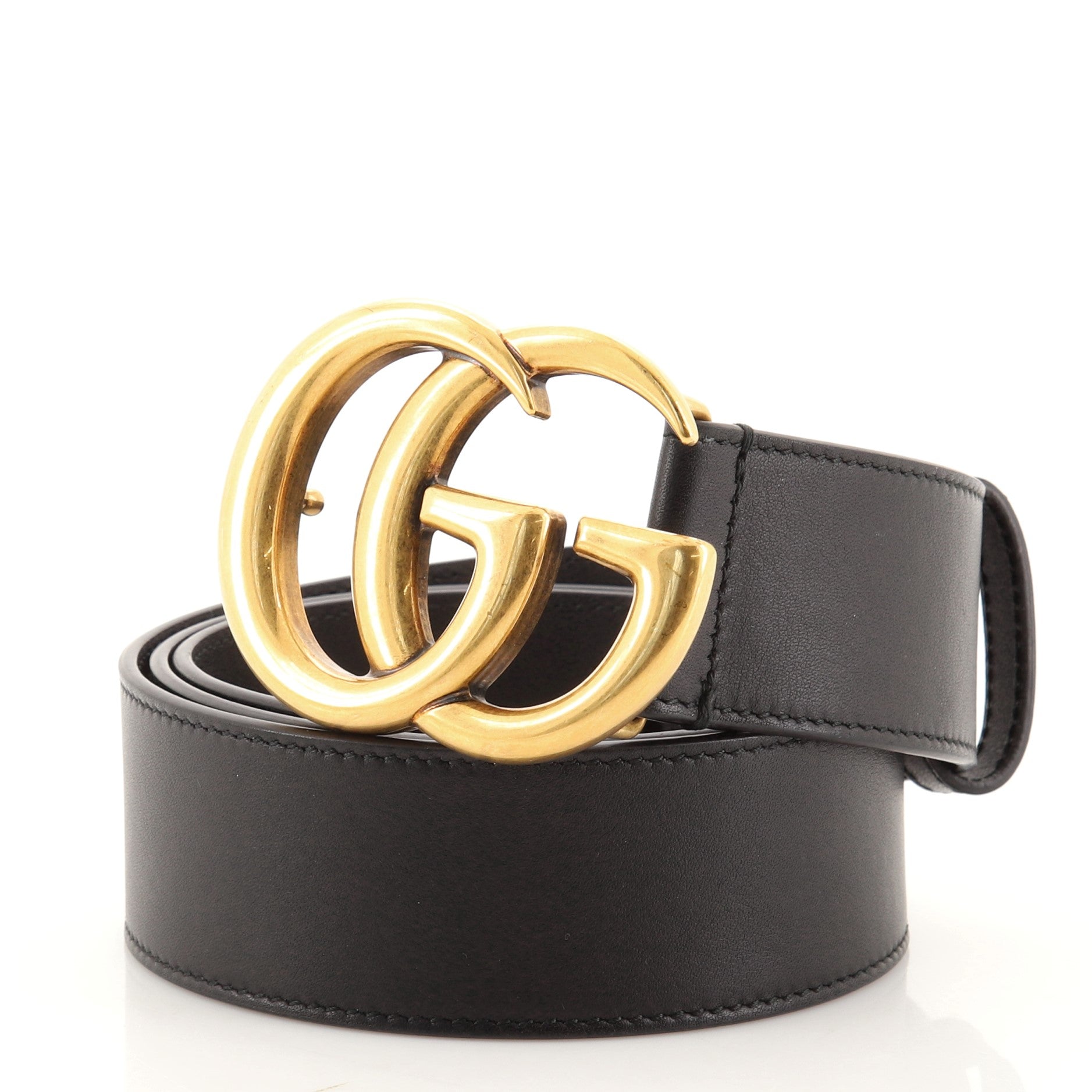 GG Marmont Belt Leather Wide 85