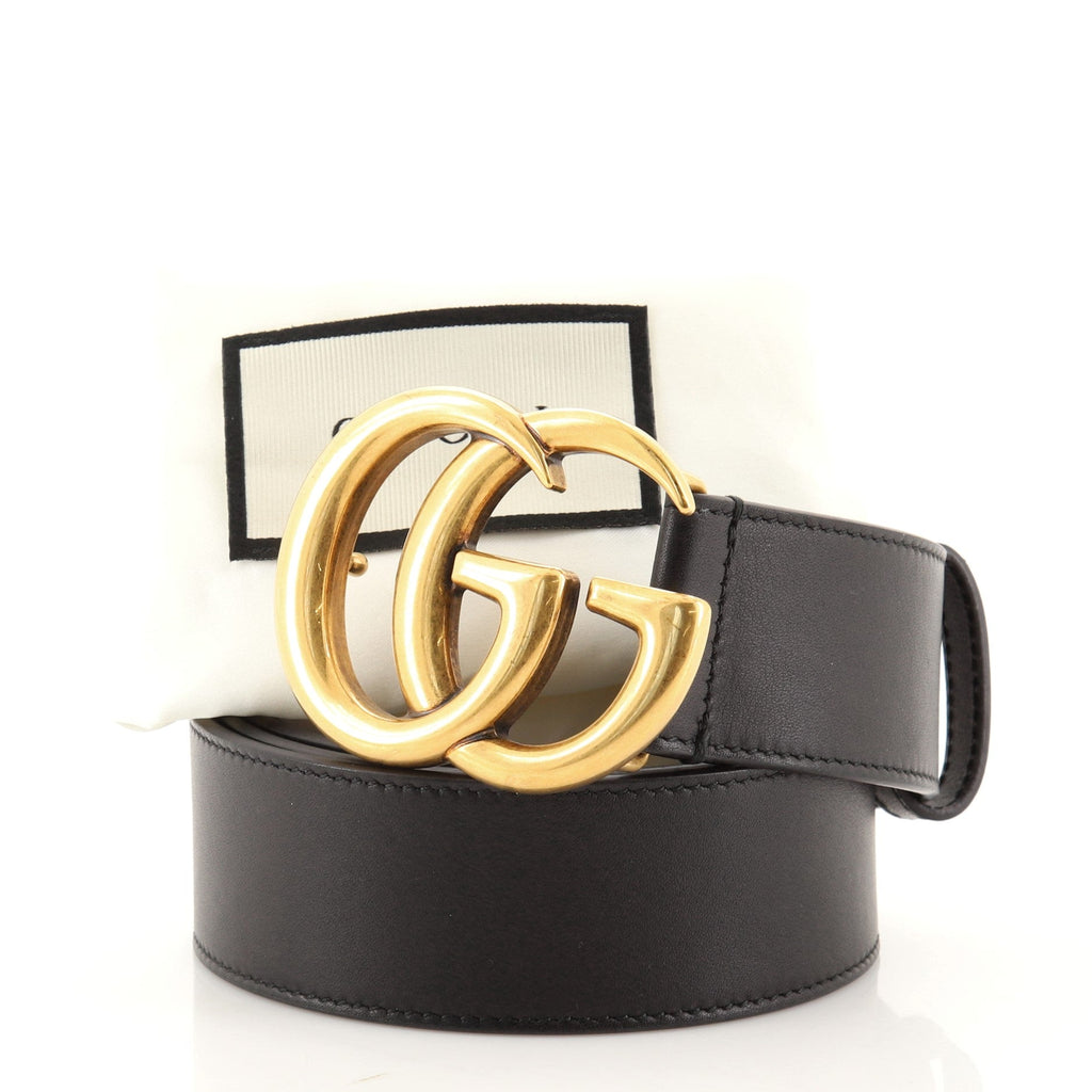 GG Marmont Belt Leather Wide 85
