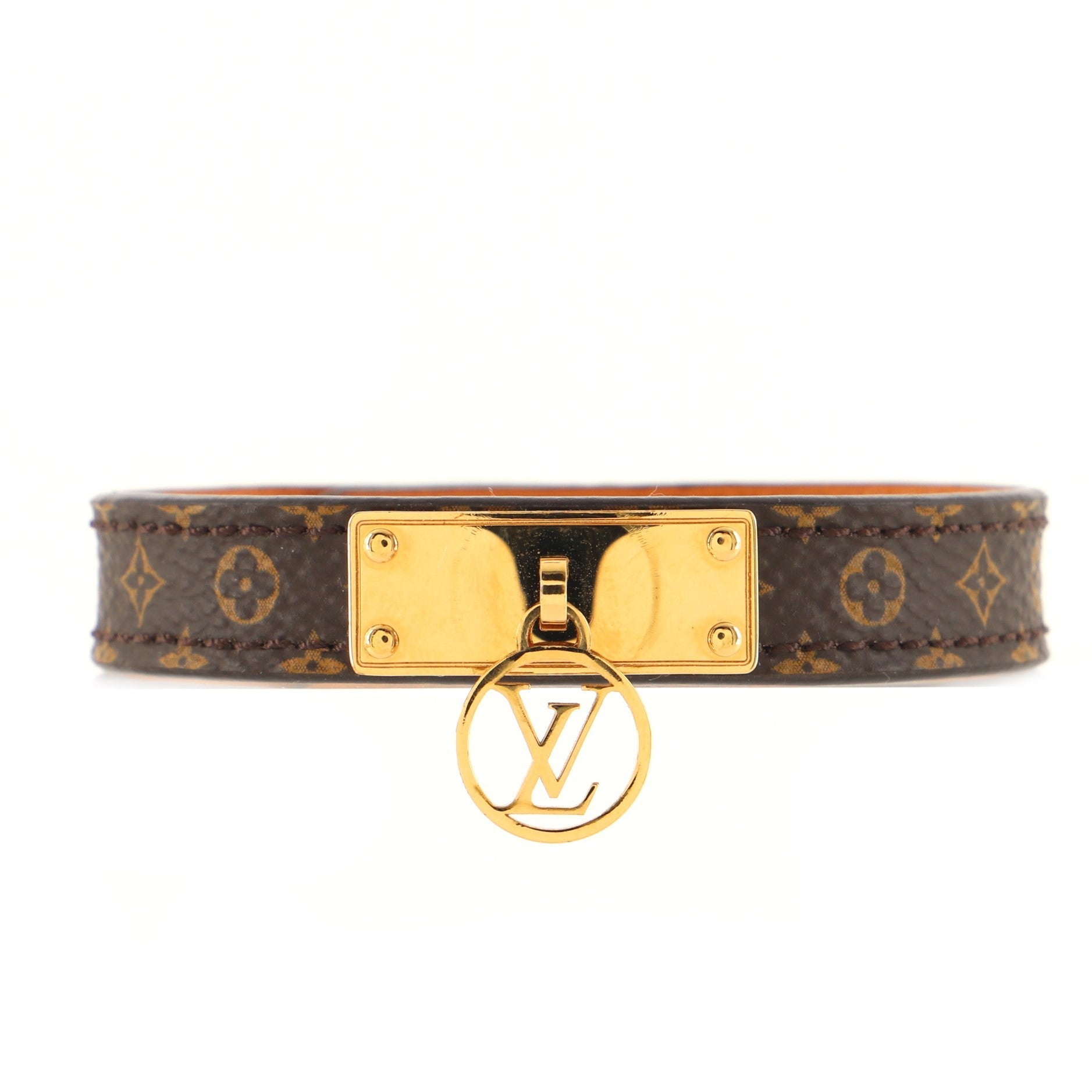 Logomania Bracelet Monogram Canvas and Metal
