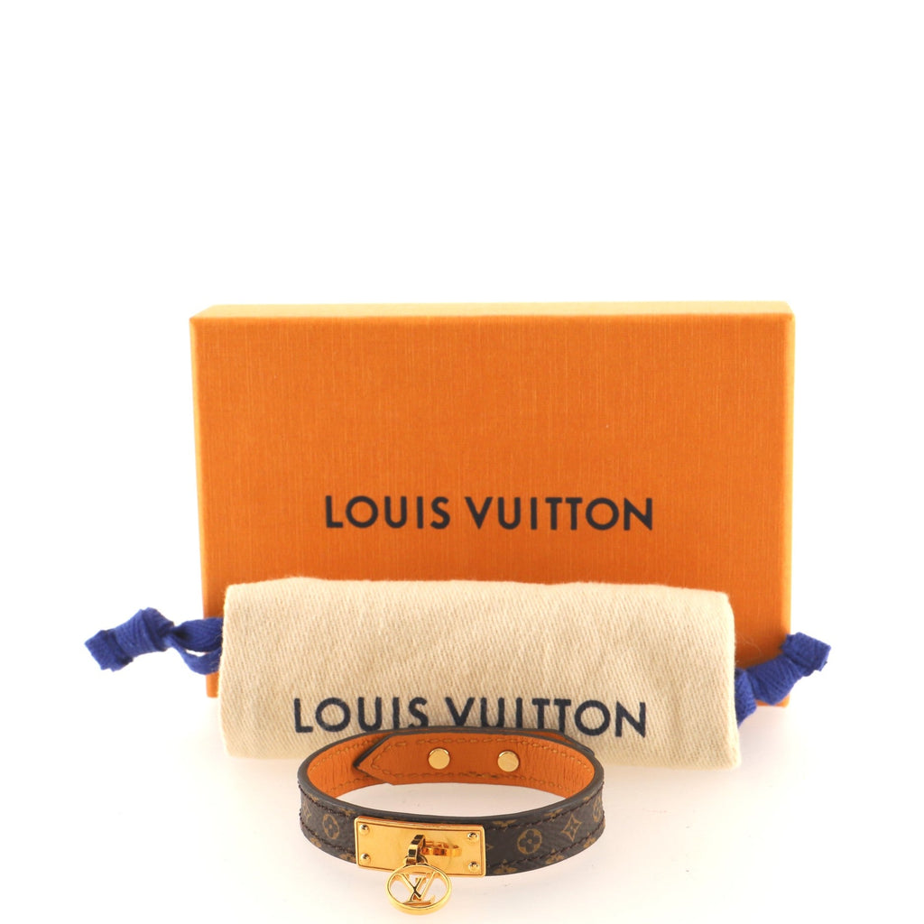 Logomania Bracelet Monogram Canvas and Metal