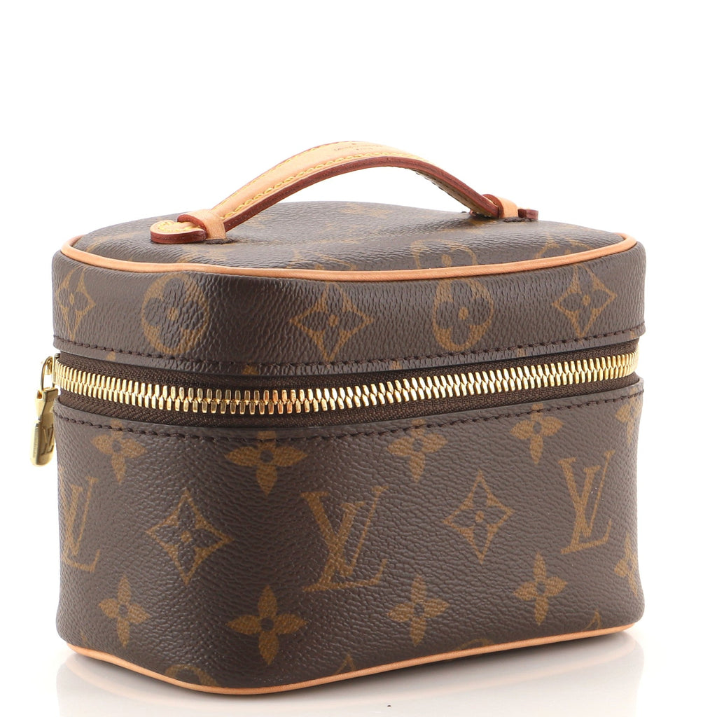 Nice Vanity Case Monogram Canvas Nano