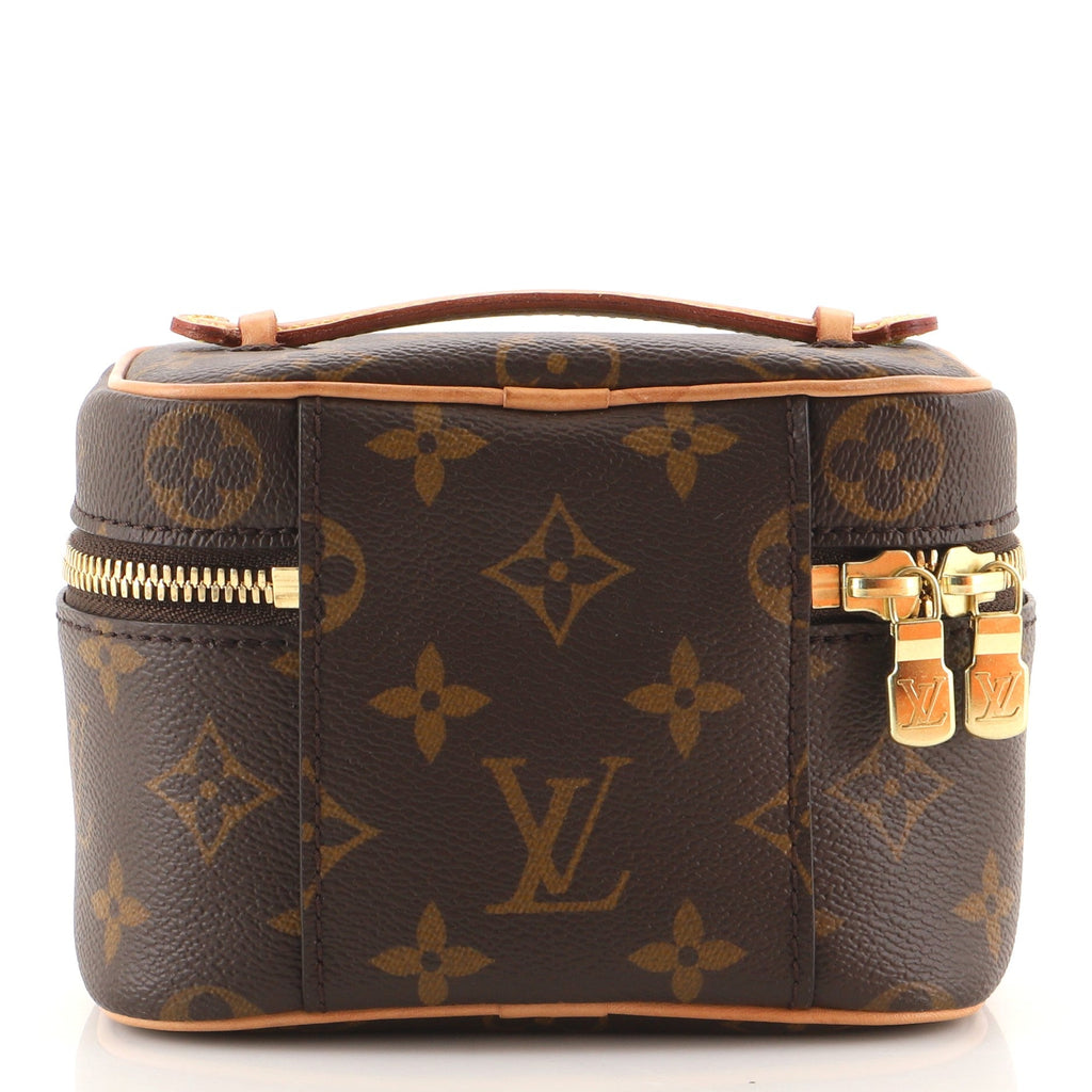 Nice Vanity Case Monogram Canvas Nano