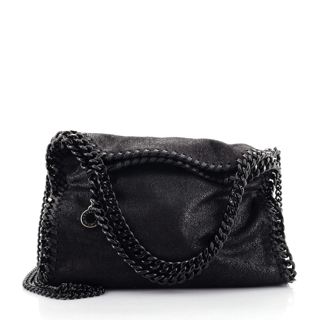 Falabella Fold Over Crossbody Bag Shaggy Deer Mini