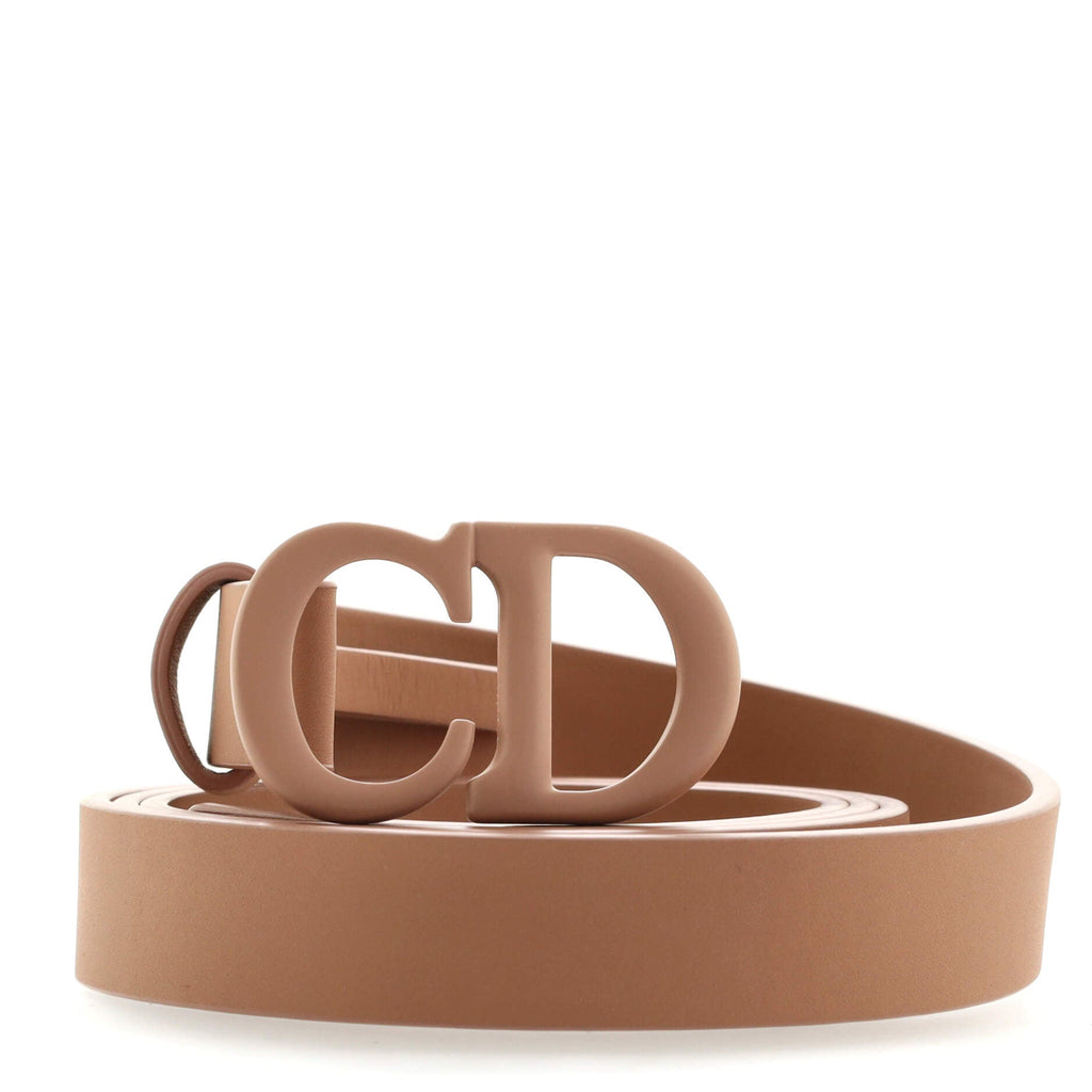 Saddle Belt Leather Thin 95