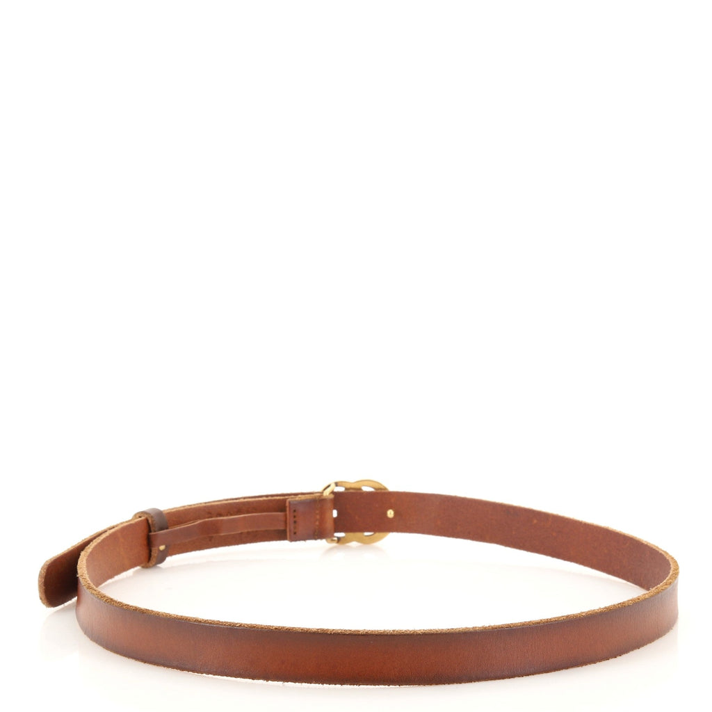 GG Marmont Belt Leather Thin 85