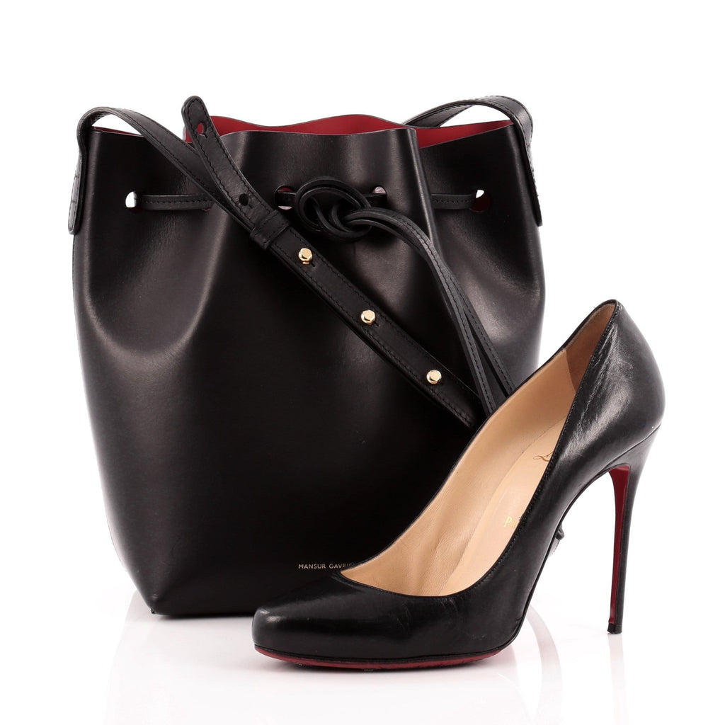 Bucket Bag Leather Mini