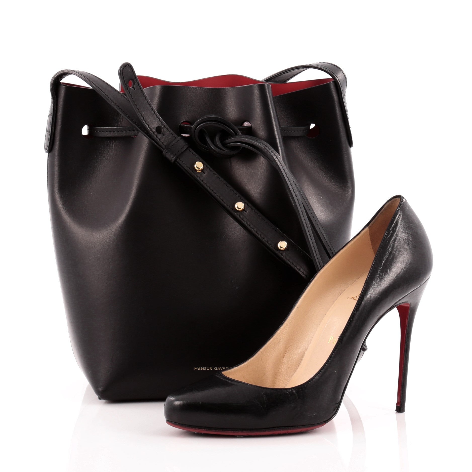 Bucket Bag Leather Mini