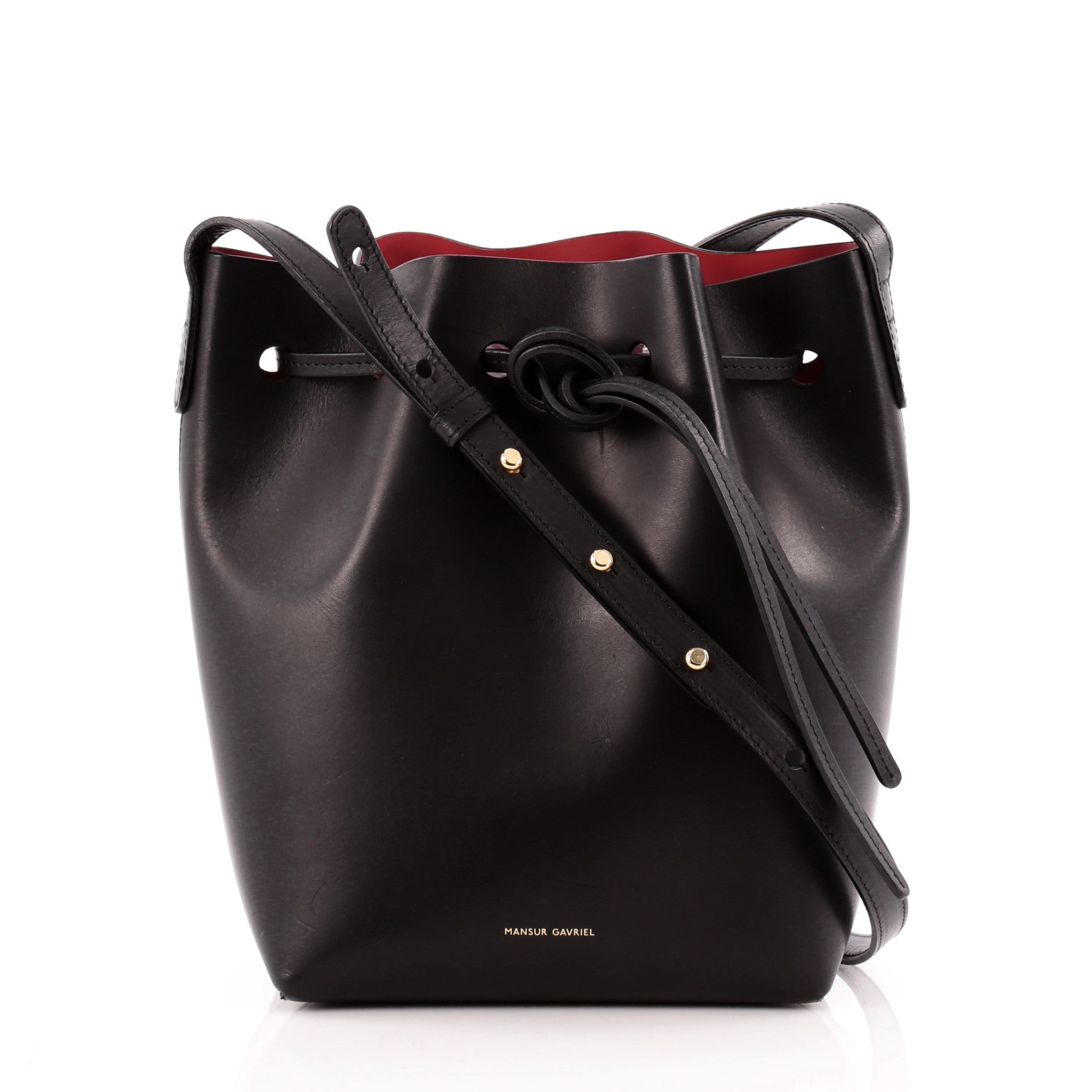 Bucket Bag Leather Mini