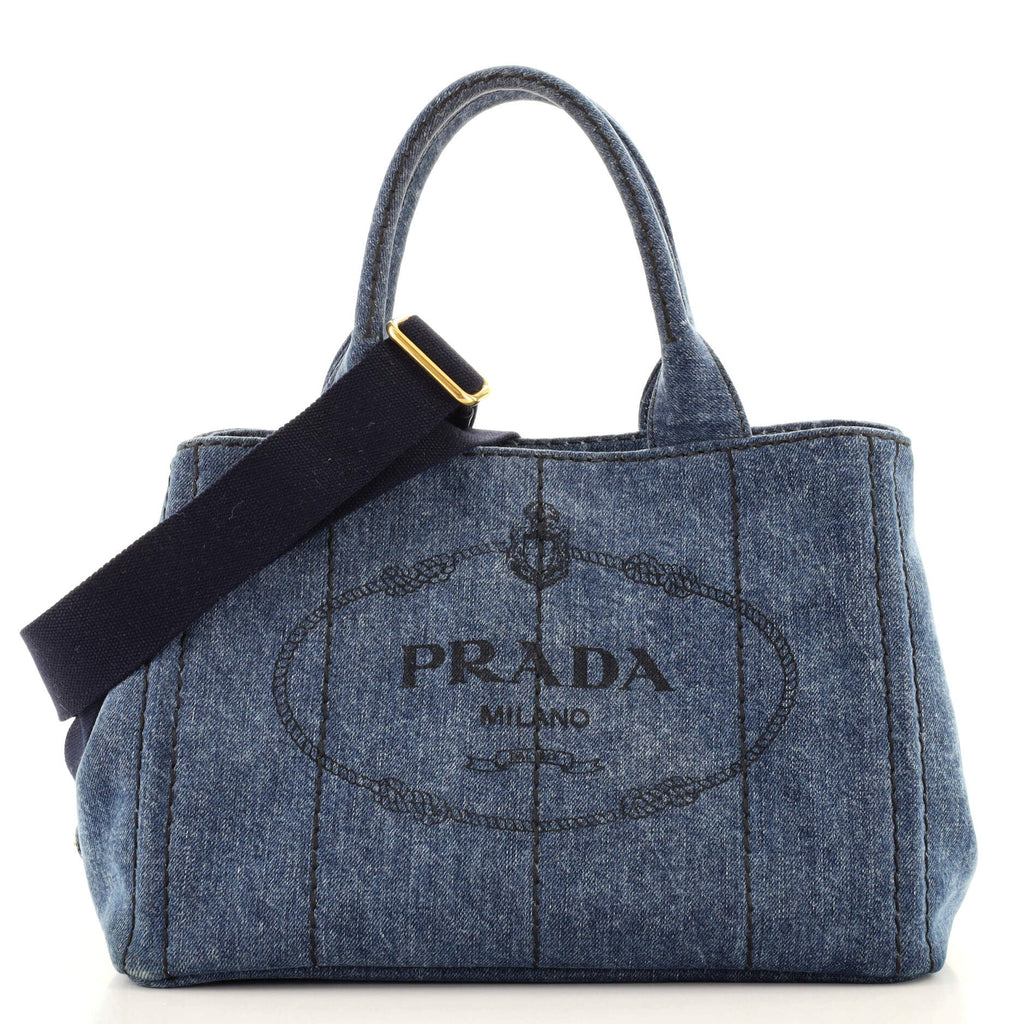 Canapa Convertible Tote Denim Mini