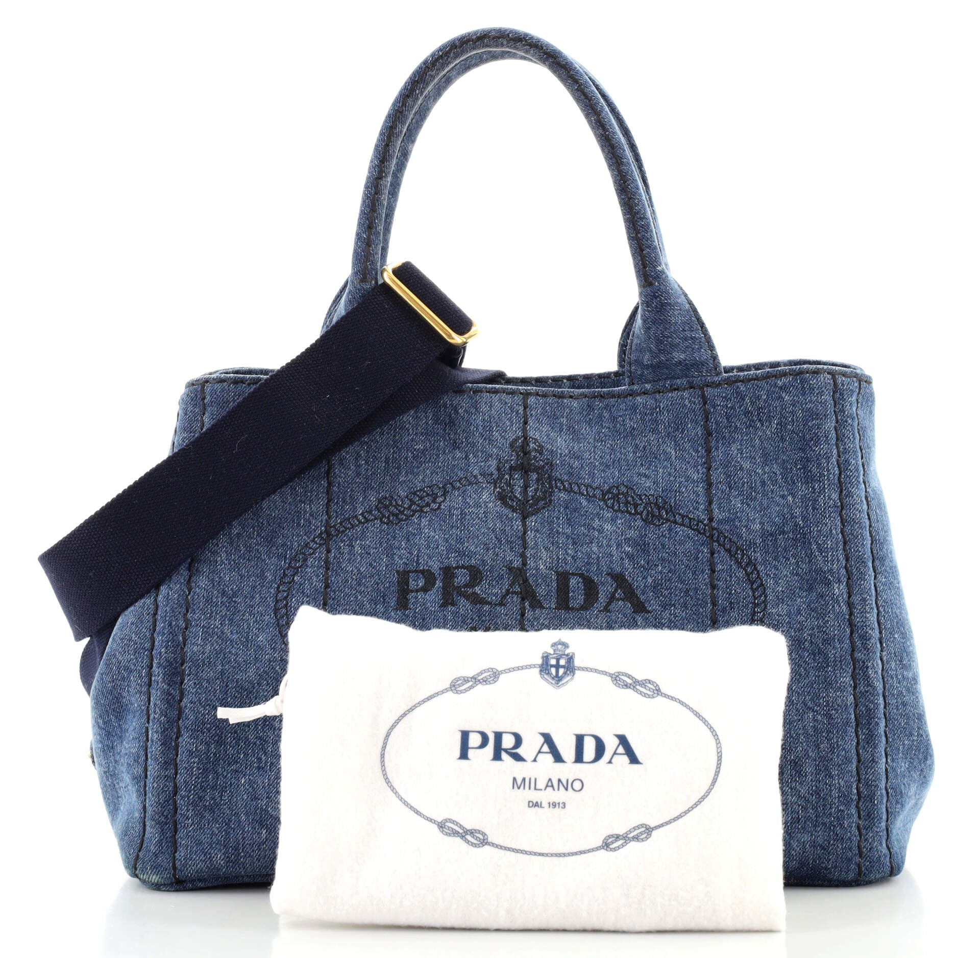 Canapa Convertible Tote Denim Mini