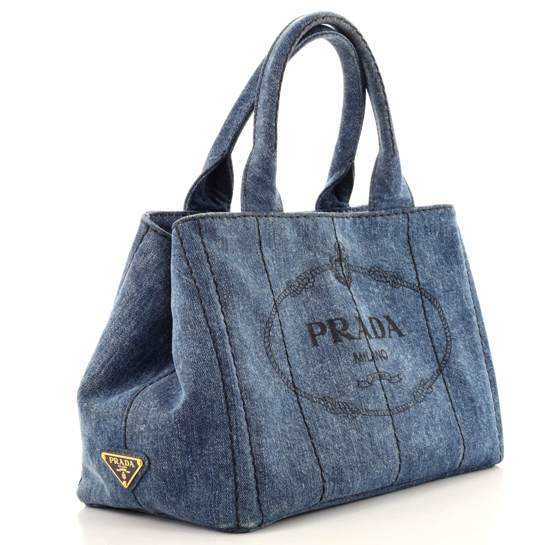 Canapa Convertible Tote Denim Mini