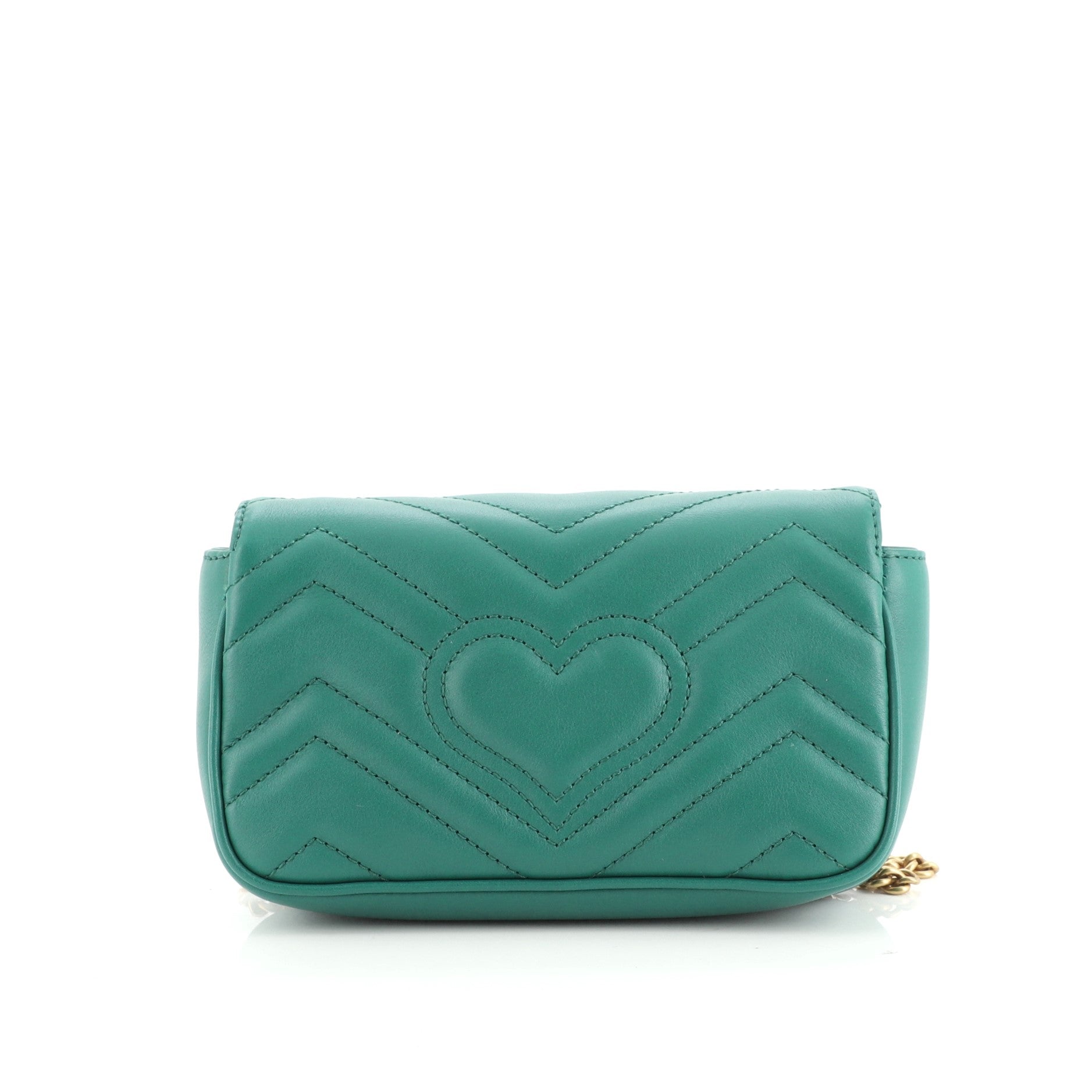 GG Marmont Flap Bag Matelasse Leather Super Mini