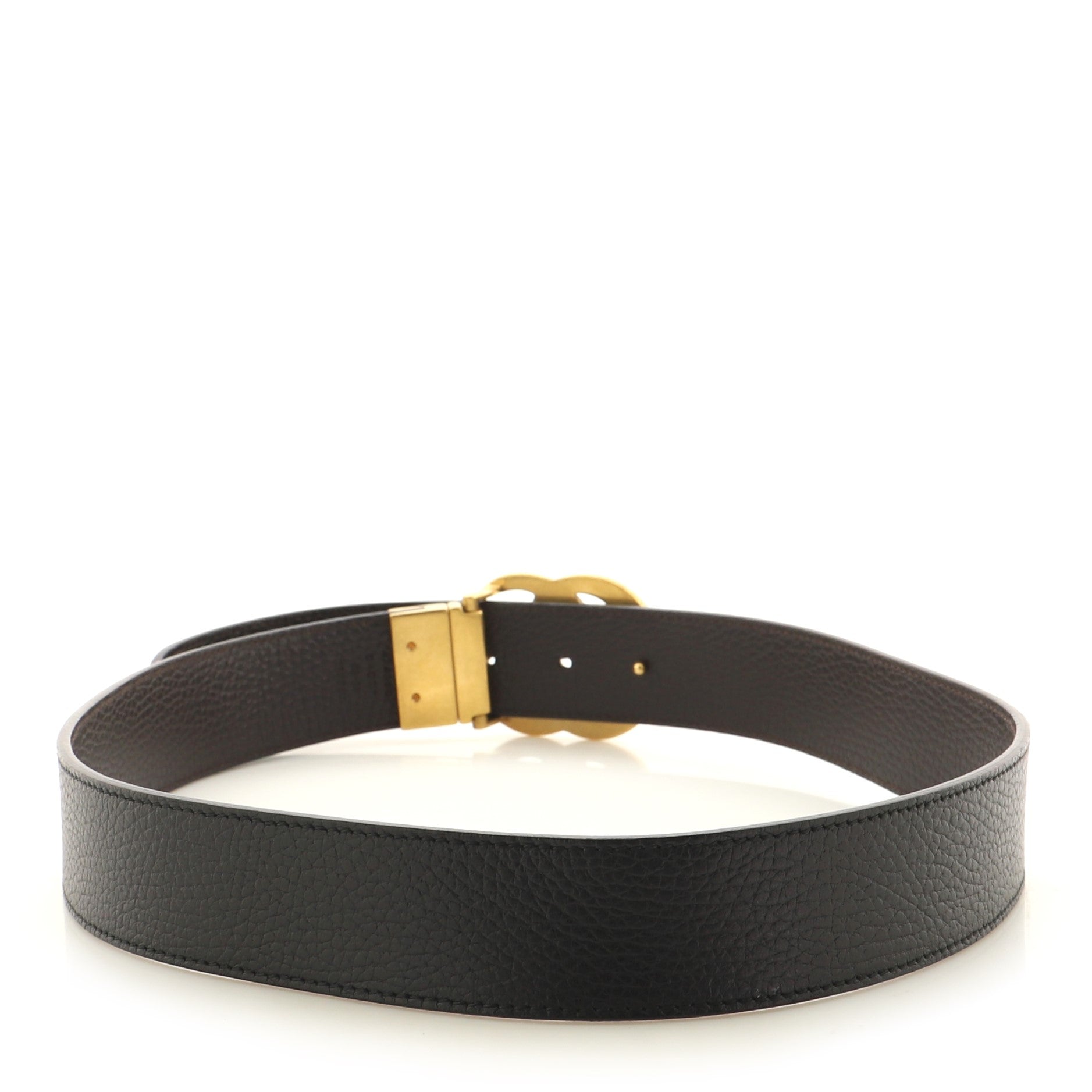 Double G Reversible Belt Leather Wide 85