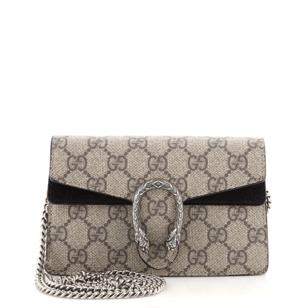 Dionysus Bag GG Coated Canvas Super Mini