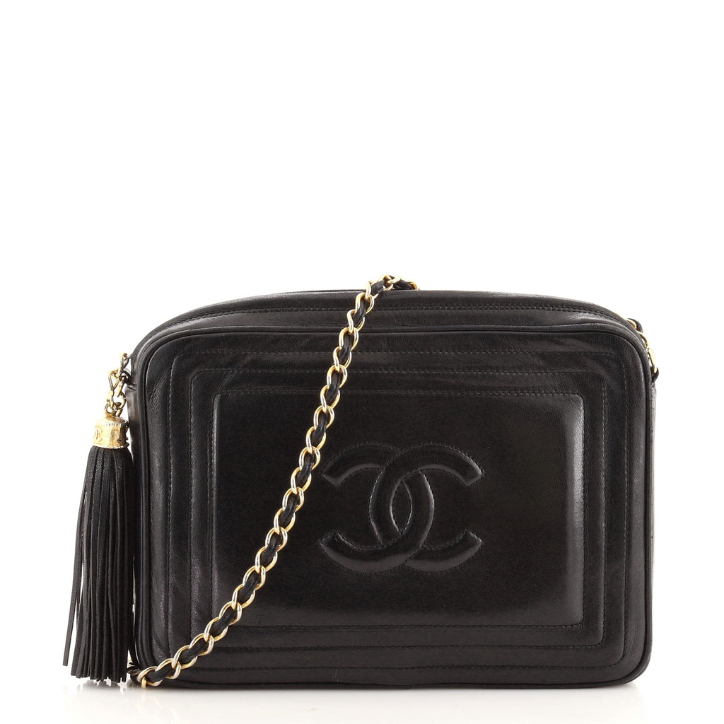 Vintage Timeless Camera Tassel Bag Lambskin Mini